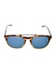 Barton Perreira Wayfarer Tinted Sunglasses