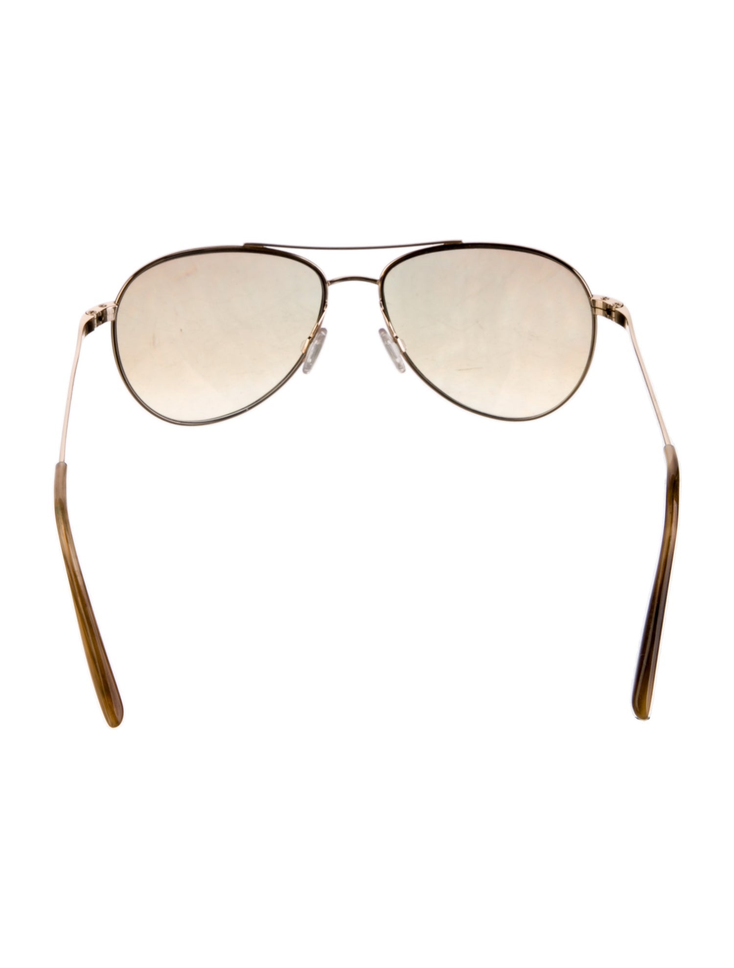 Barton Perreira Aviator Gradient Sunglasses