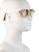 Barton Perreira Aviator Gradient Sunglasses