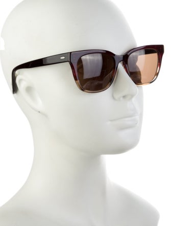 Barton Perreira Wayfarer Tinted Sunglasses