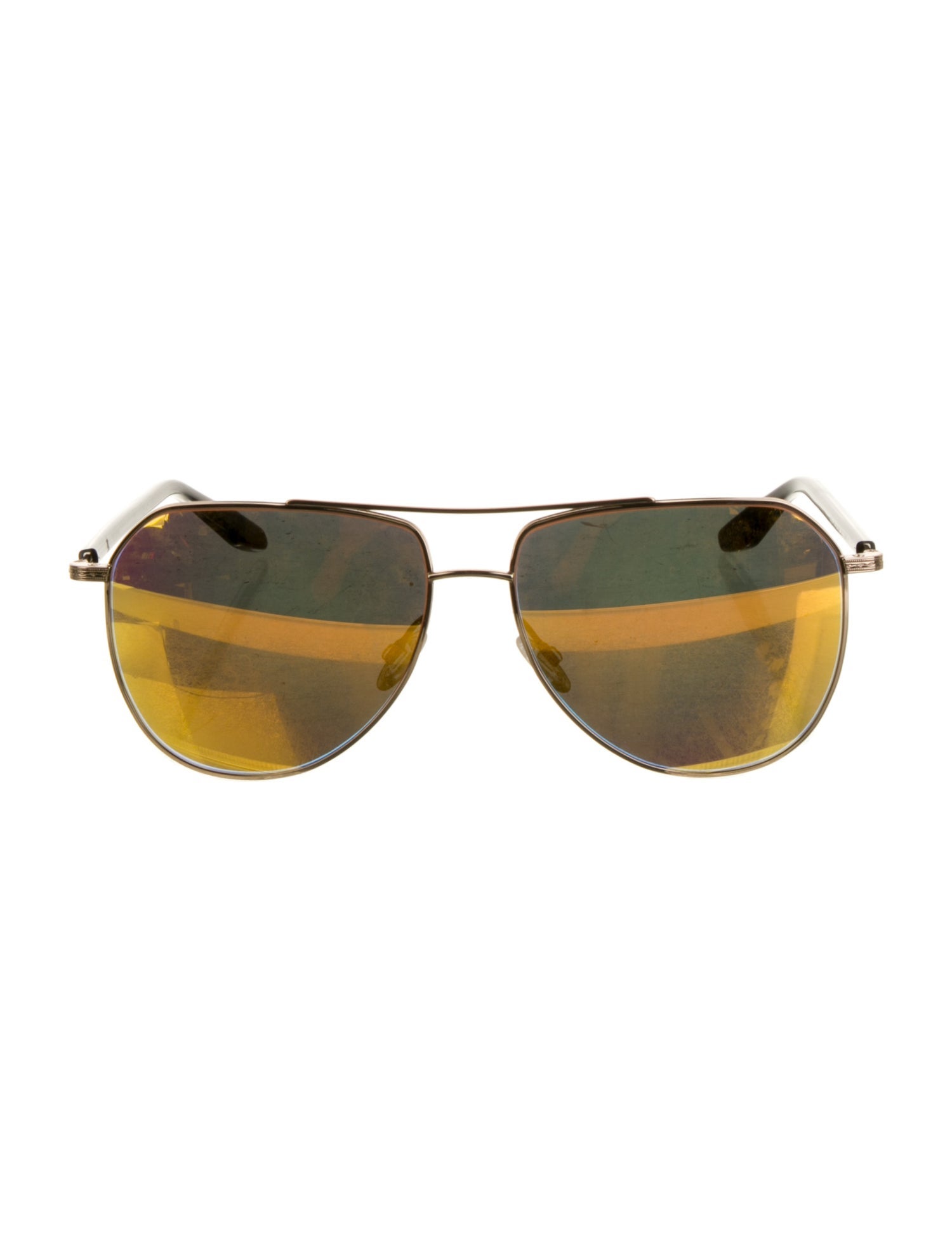 Barton Perreira Aviator Mirrored Sunglasses