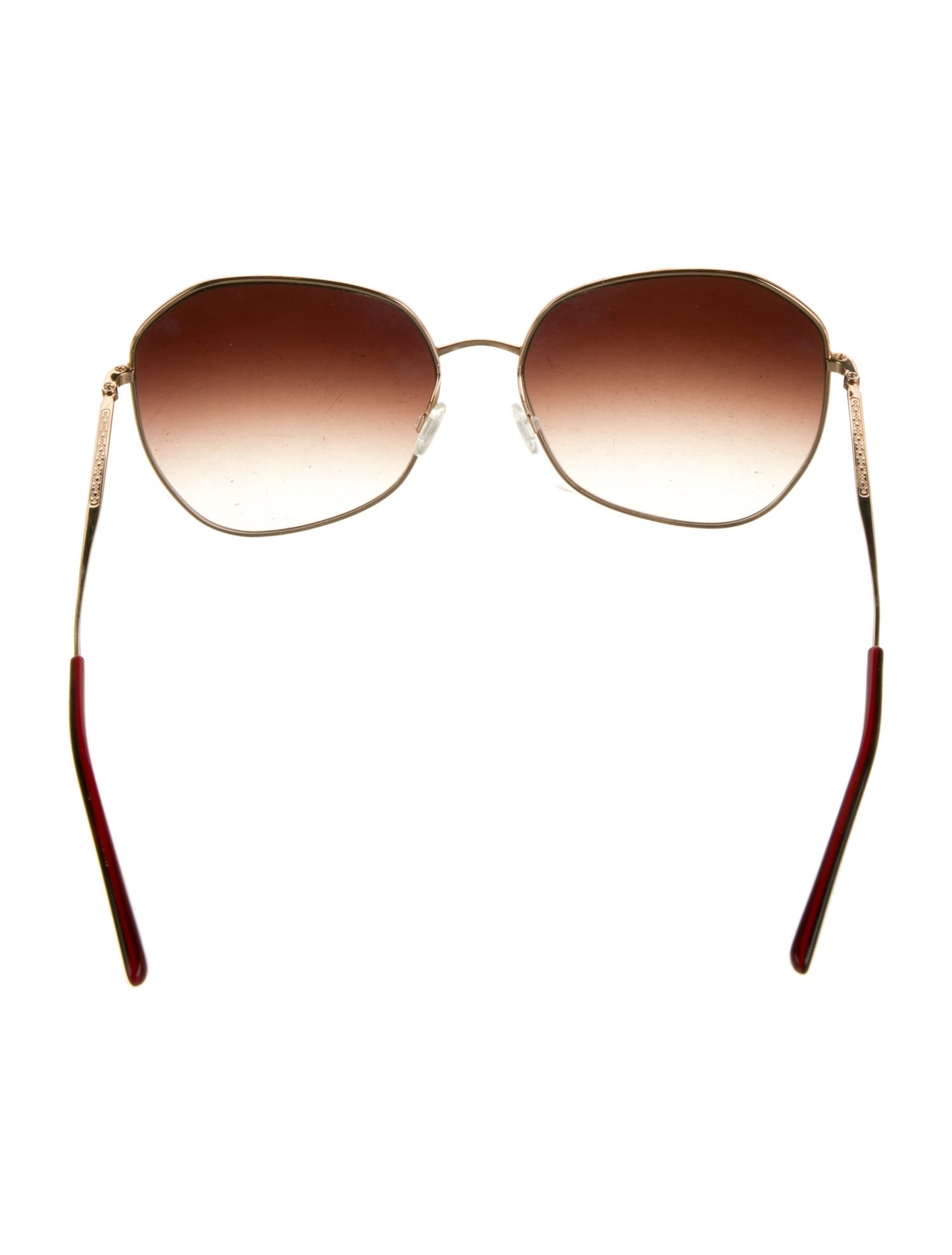Barton Perreira Oversize Gradient Sunglasses