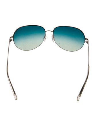 Barton Perreira Oversize Gradient Sunglasses