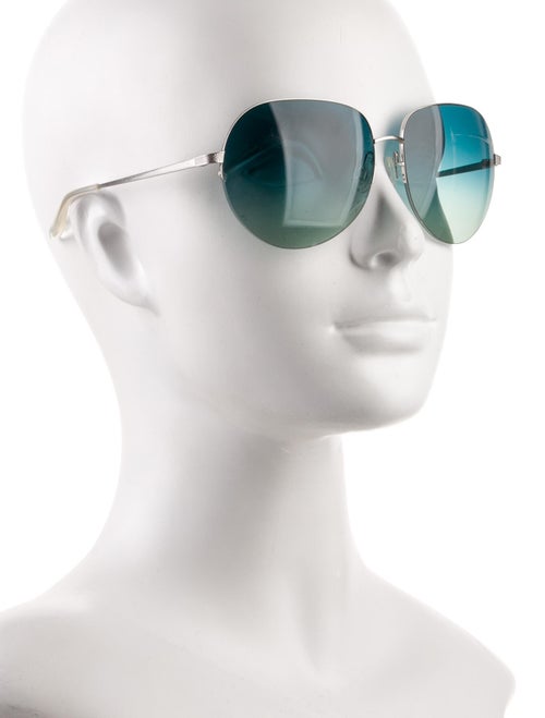 Barton Perreira Oversize Gradient Sunglasses