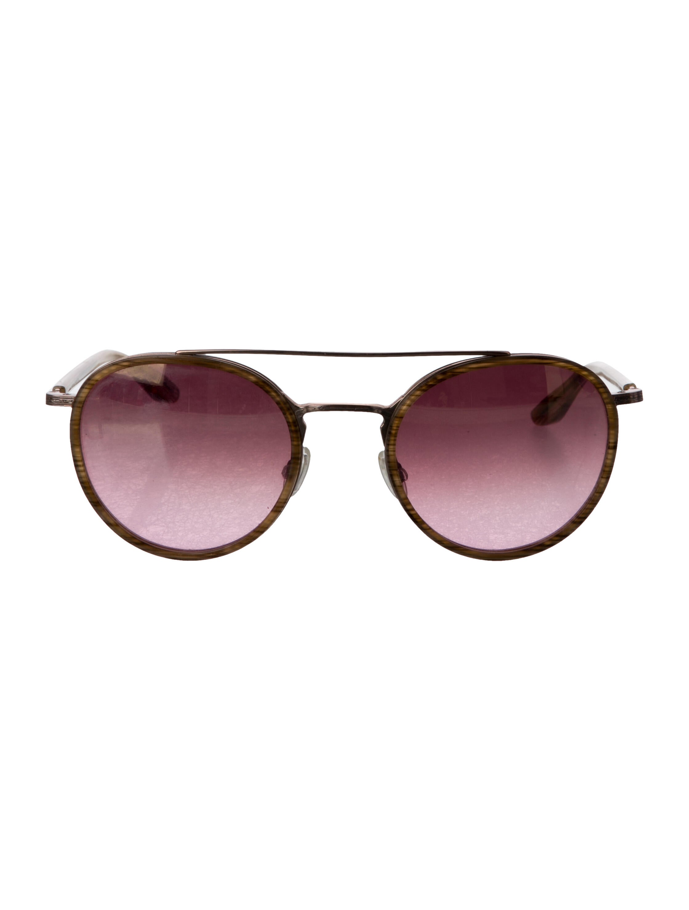 Barton Perreira Justice Round Sunglasses