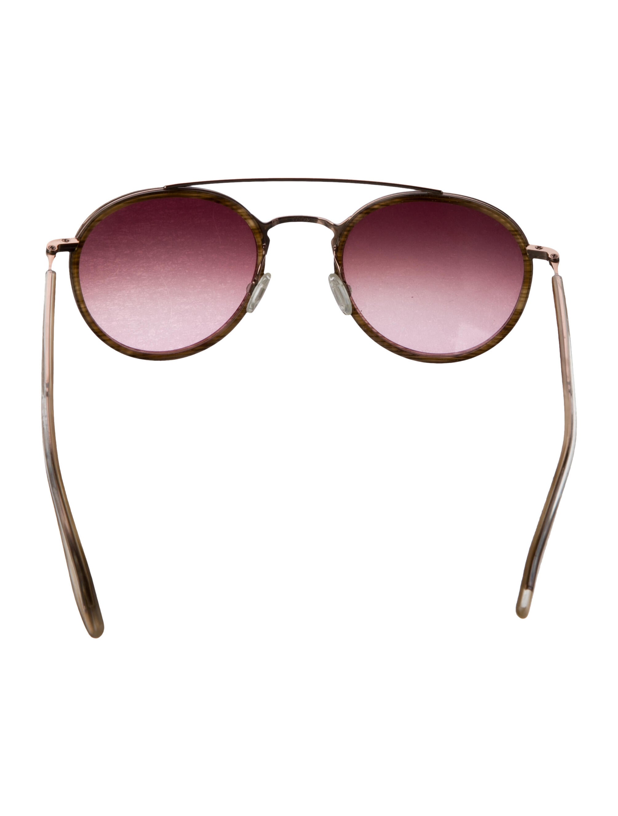 Barton Perreira Justice Round Sunglasses