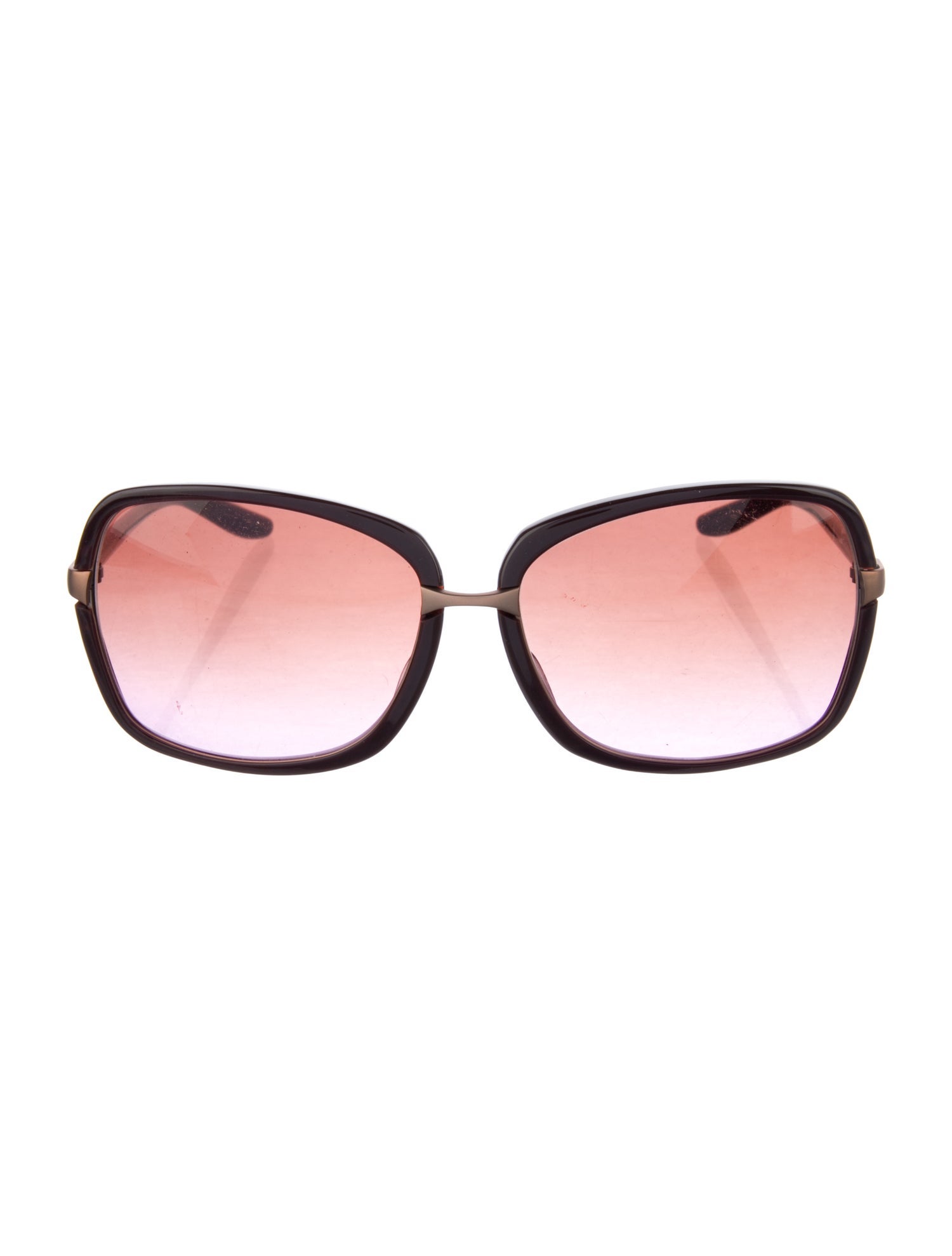 Barton Perreira Oversize Gradient Sunglasses
