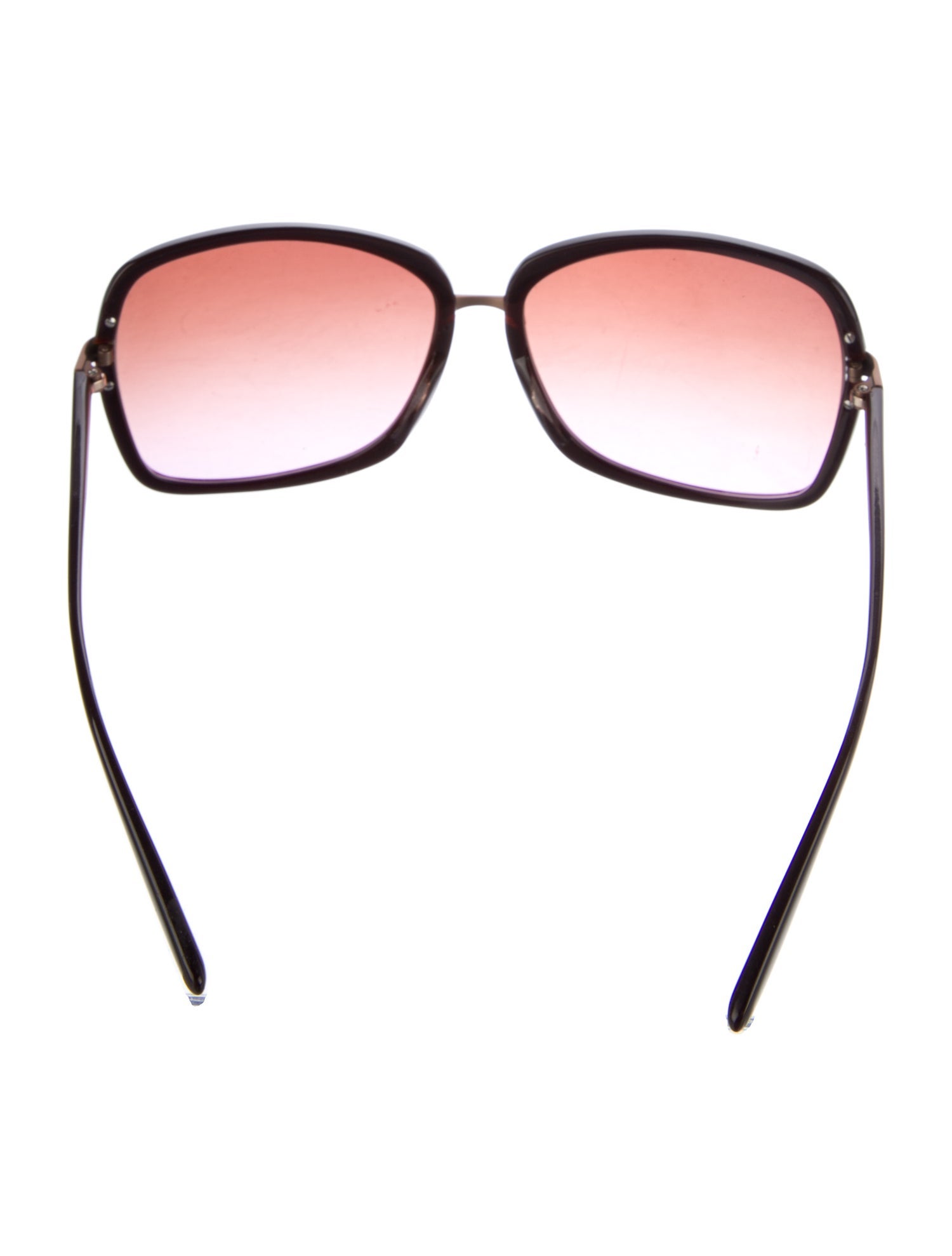 Barton Perreira Oversize Gradient Sunglasses