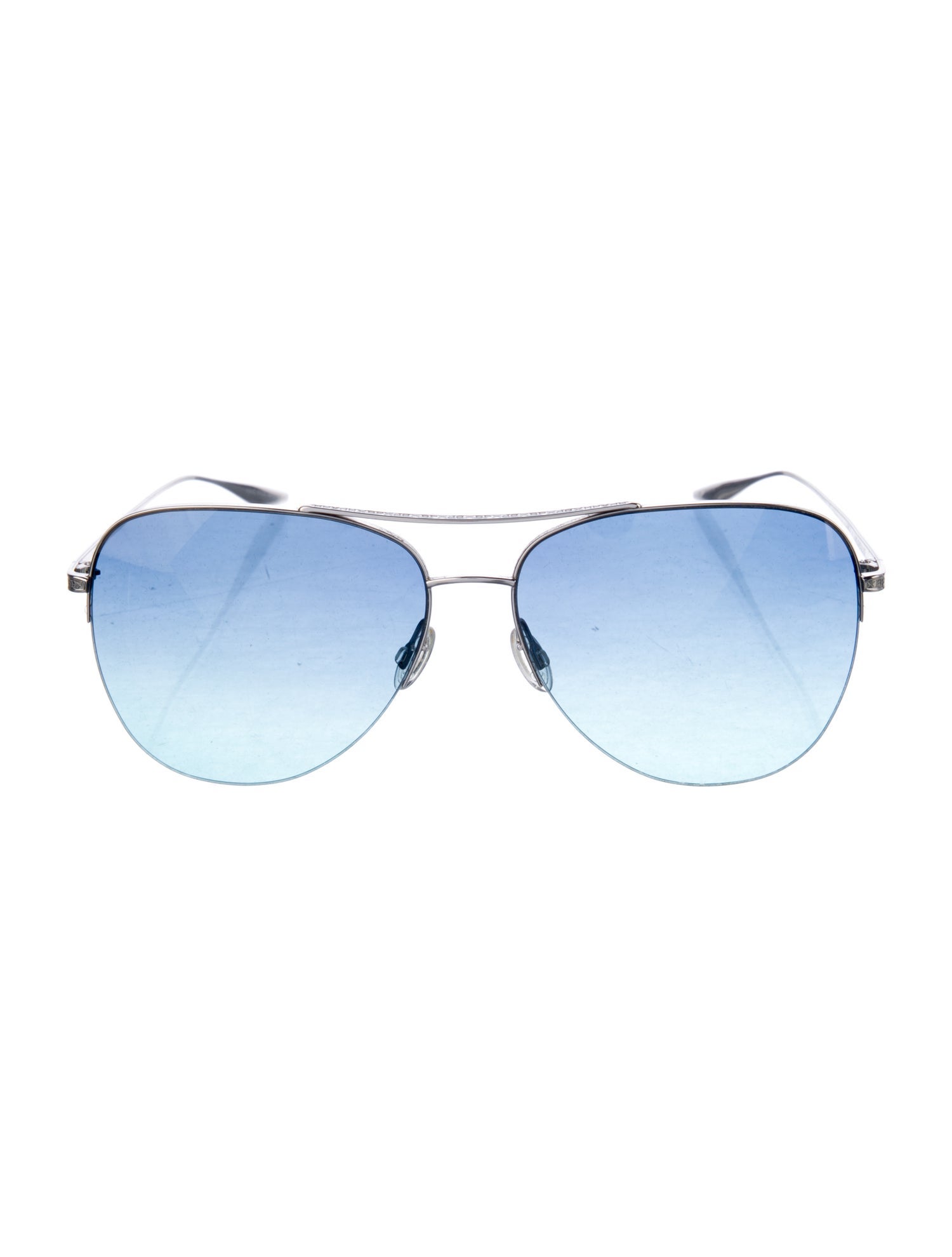 Barton Perreira Aviator Gradient Sunglasses