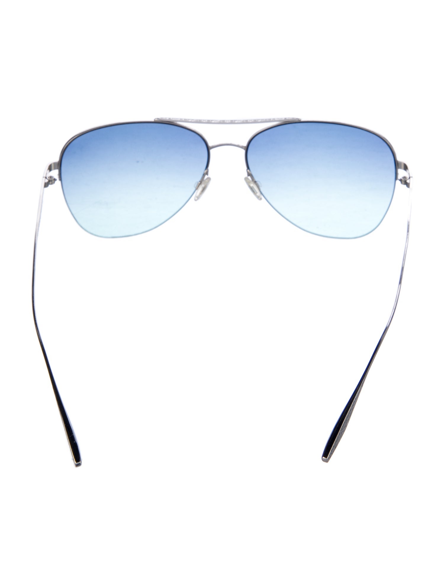 Barton Perreira Aviator Gradient Sunglasses