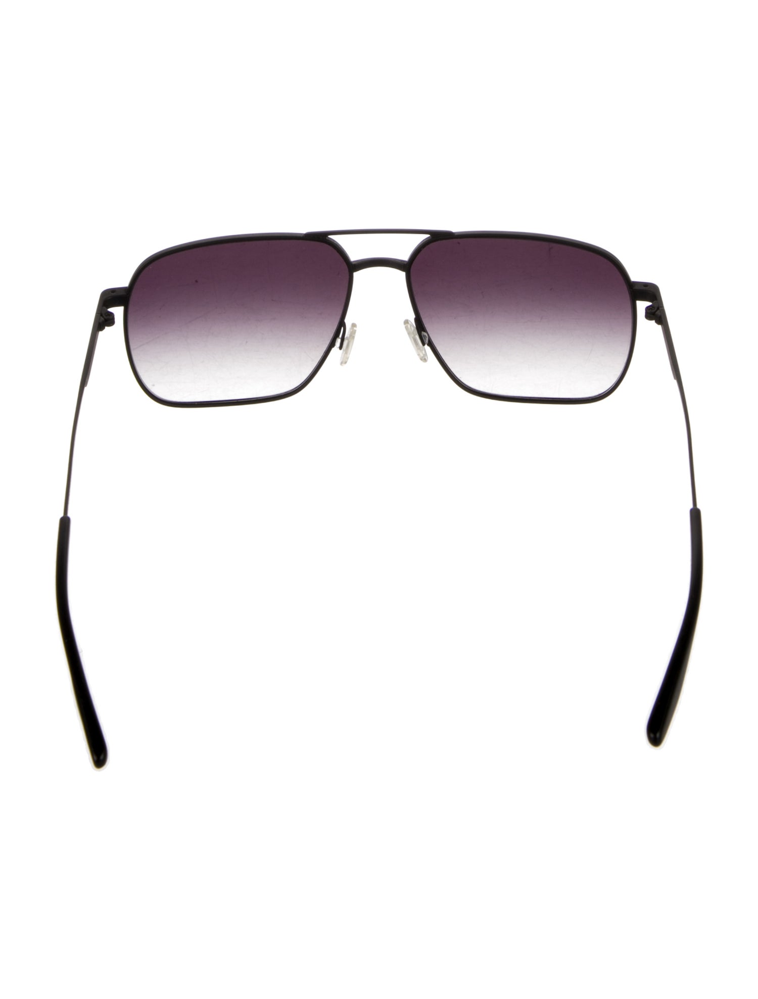 Barton Perreira Aviator Gradient Sunglasses