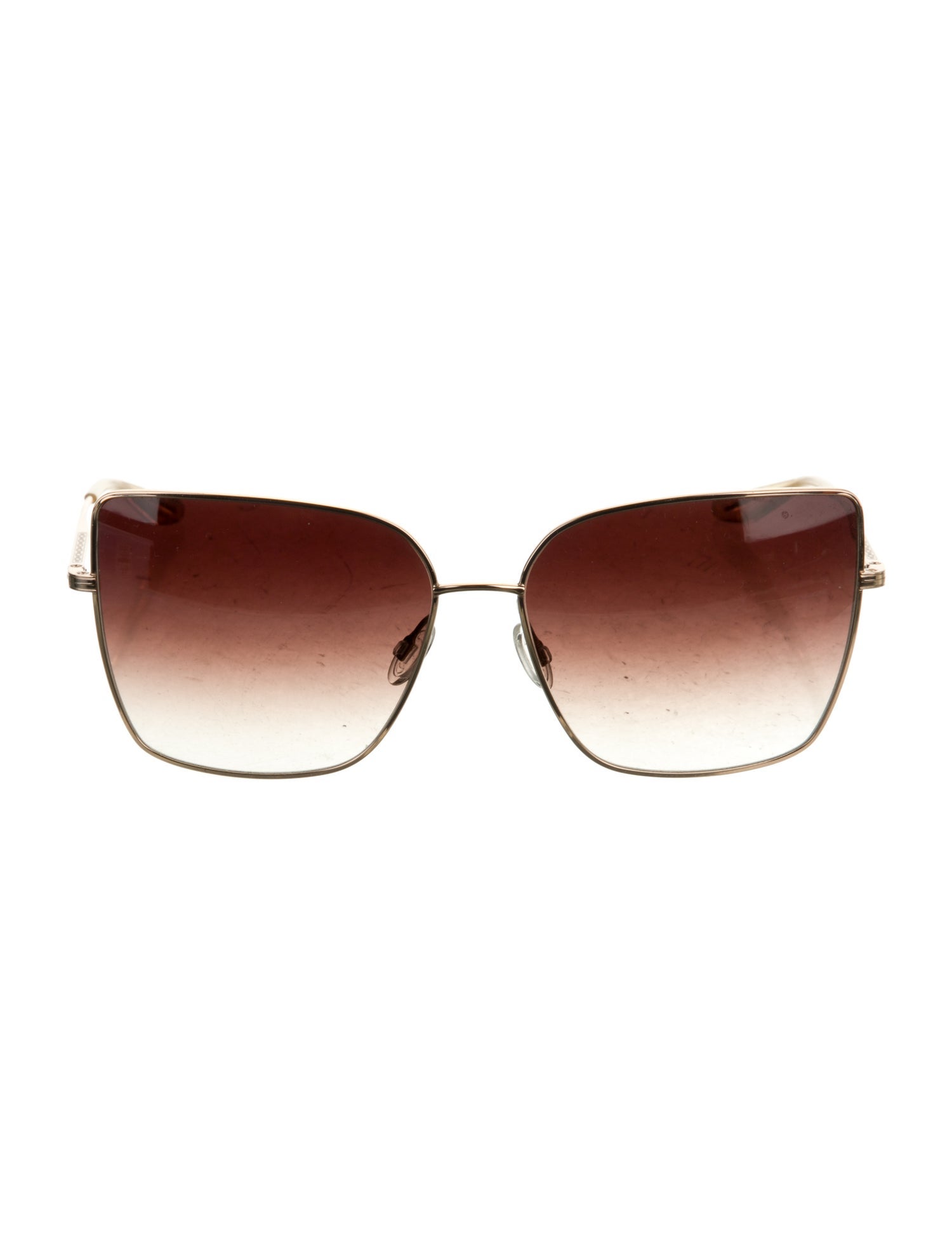 Barton Perreira Oversize Gradient Sunglasses