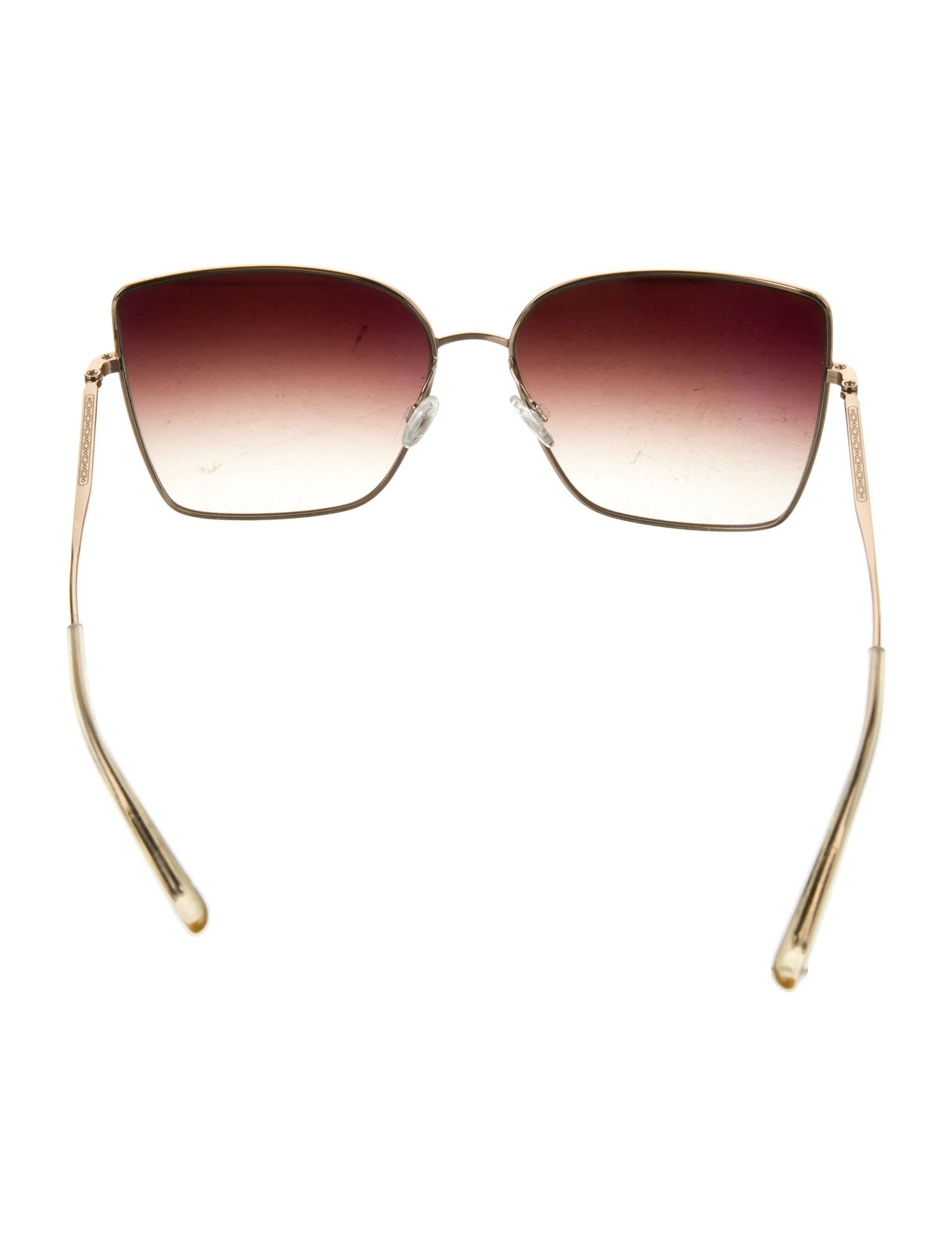 Barton Perreira Oversize Gradient Sunglasses