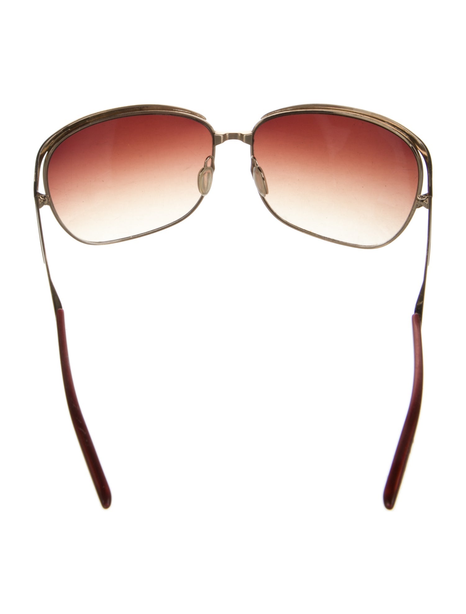 Barton Perreira Cat-Eye Gradient Sunglasses