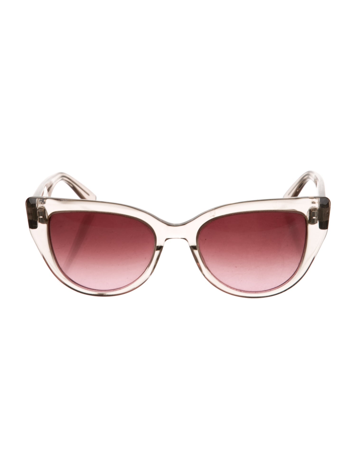 Barton Perreira Cat-Eye Gradient Sunglasses
