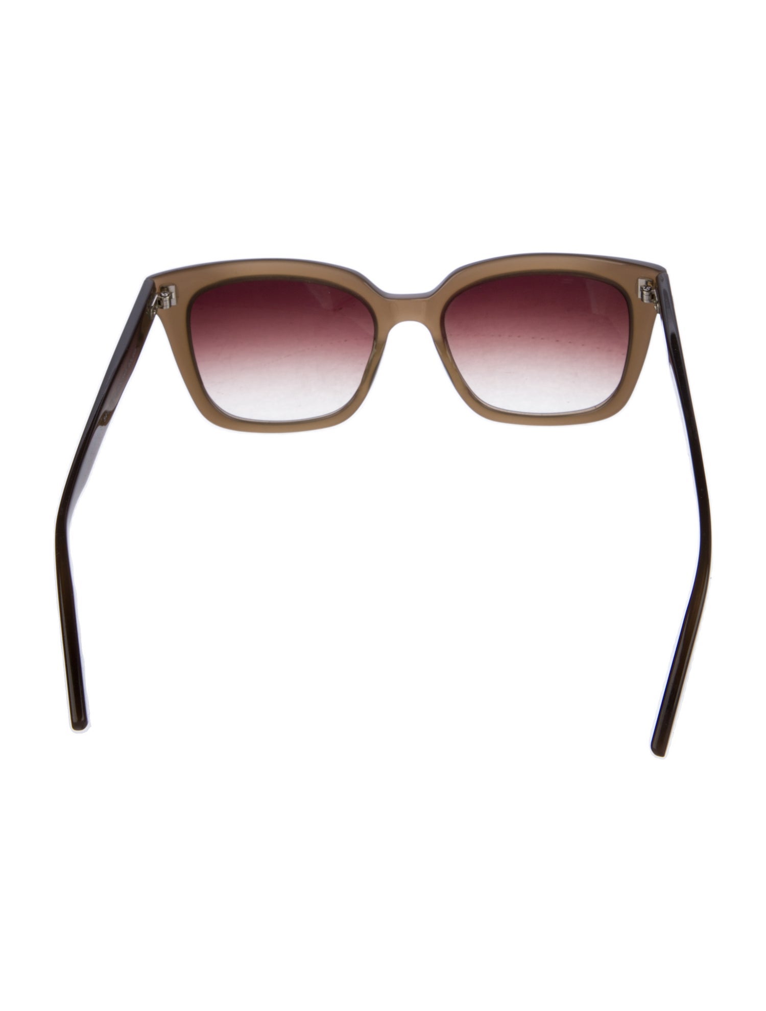 Barton Perreira Cat-Eye Gradient Sunglasses