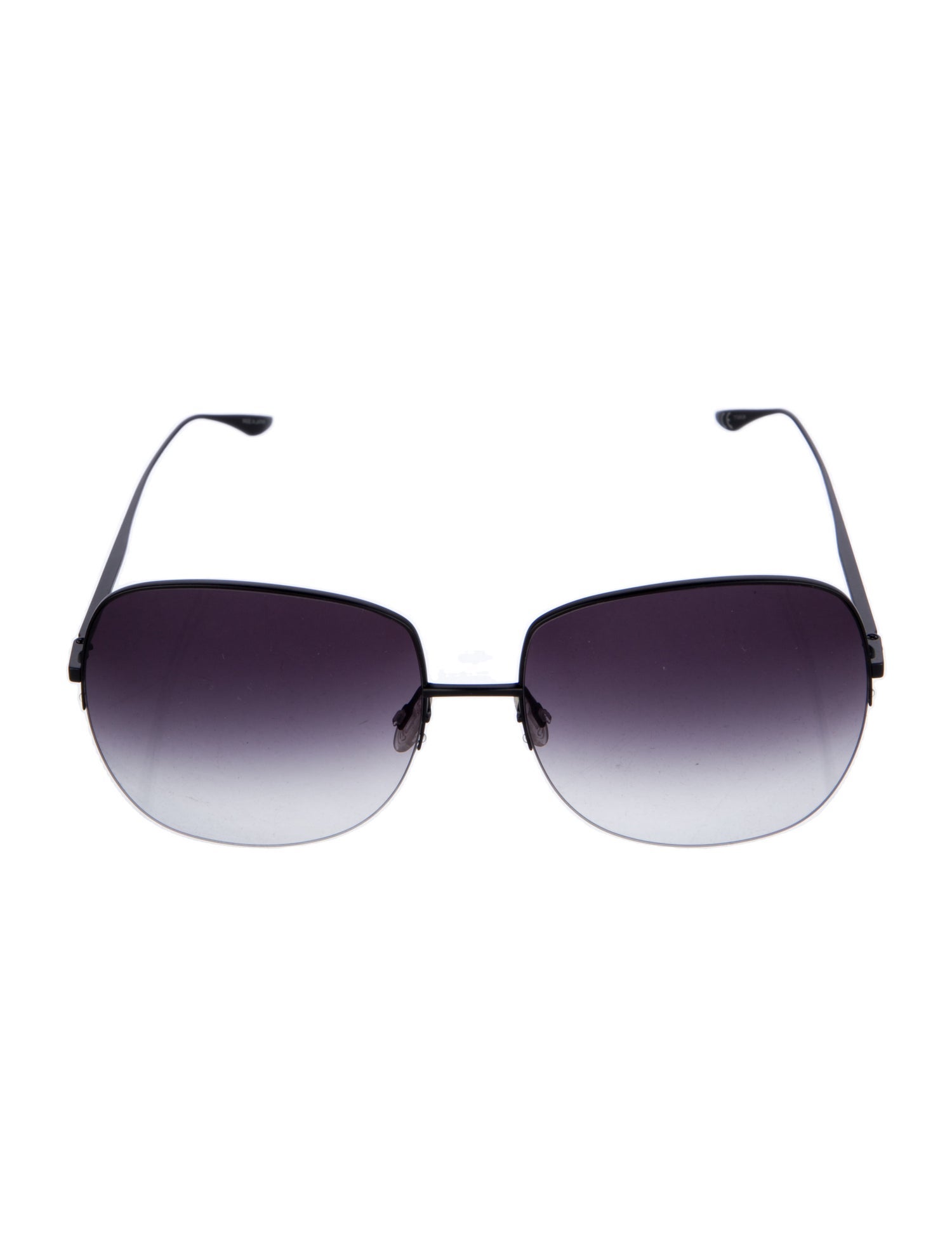 Barton Perreira Oversize Gradient Sunglasses