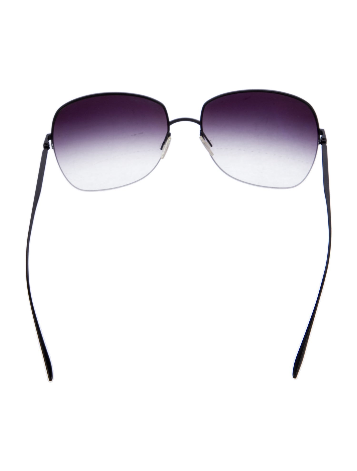 Barton Perreira Oversize Gradient Sunglasses