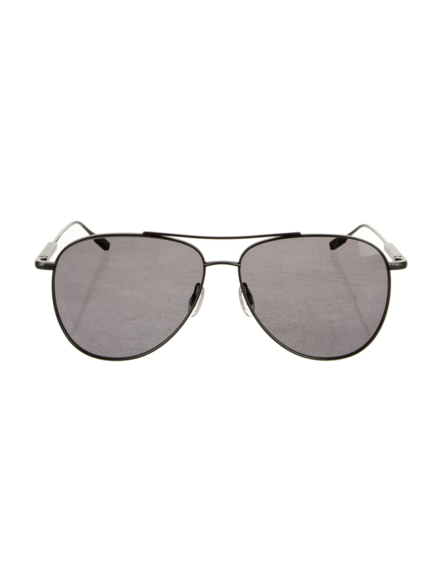 Barton Perreira Aviator Tinted Sunglasses