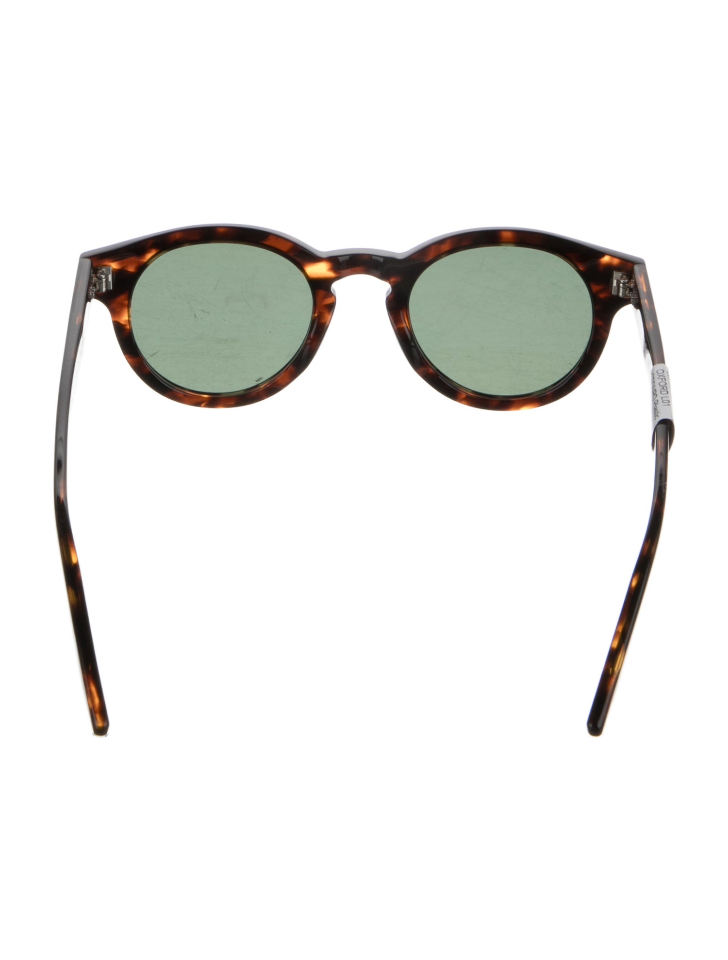 Barton Perreira Round Tinted Sunglasses