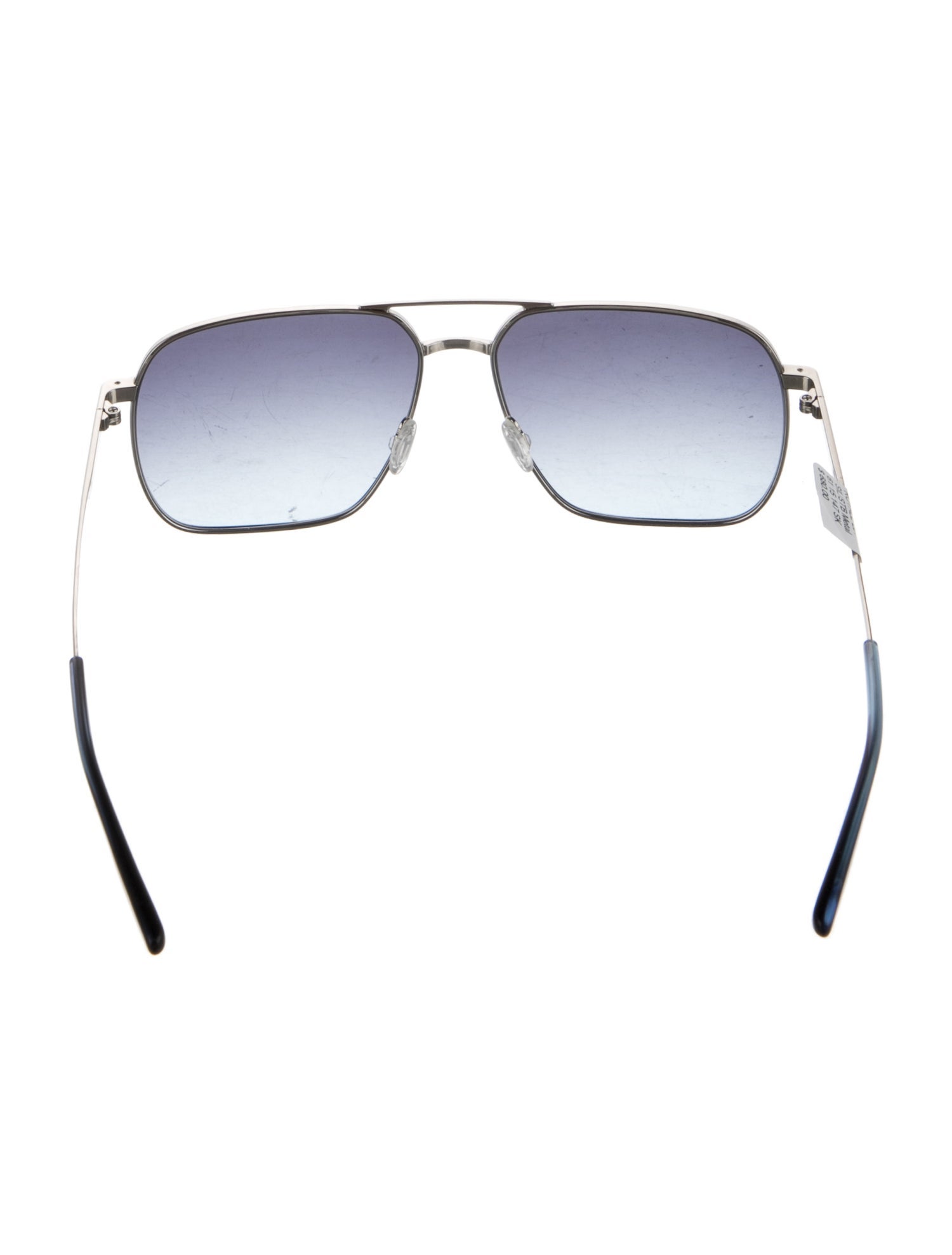 Barton Perreira Aviator Tinted Sunglasses