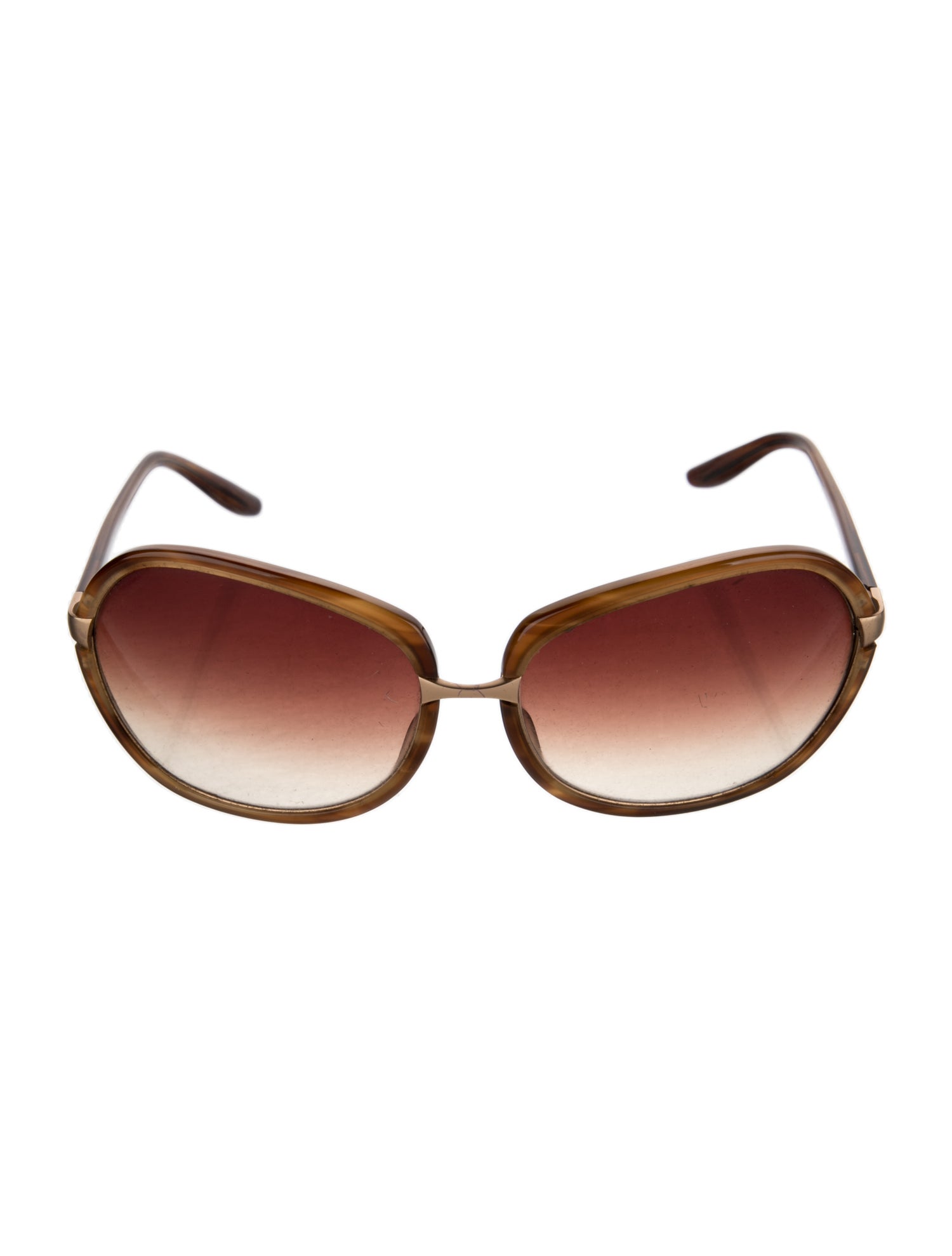 Barton Perreira Oversize Gradient Sunglasses