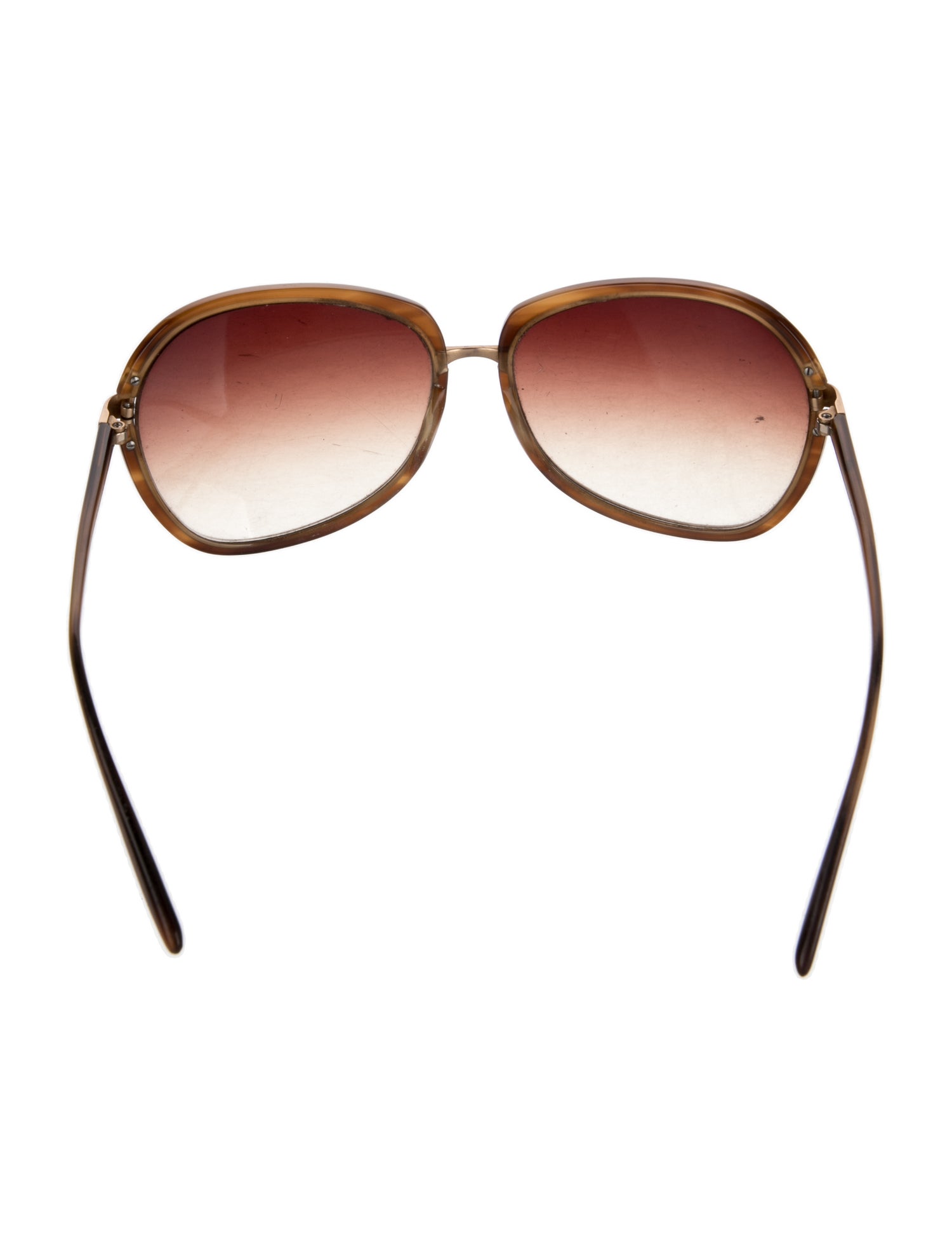 Barton Perreira Oversize Gradient Sunglasses