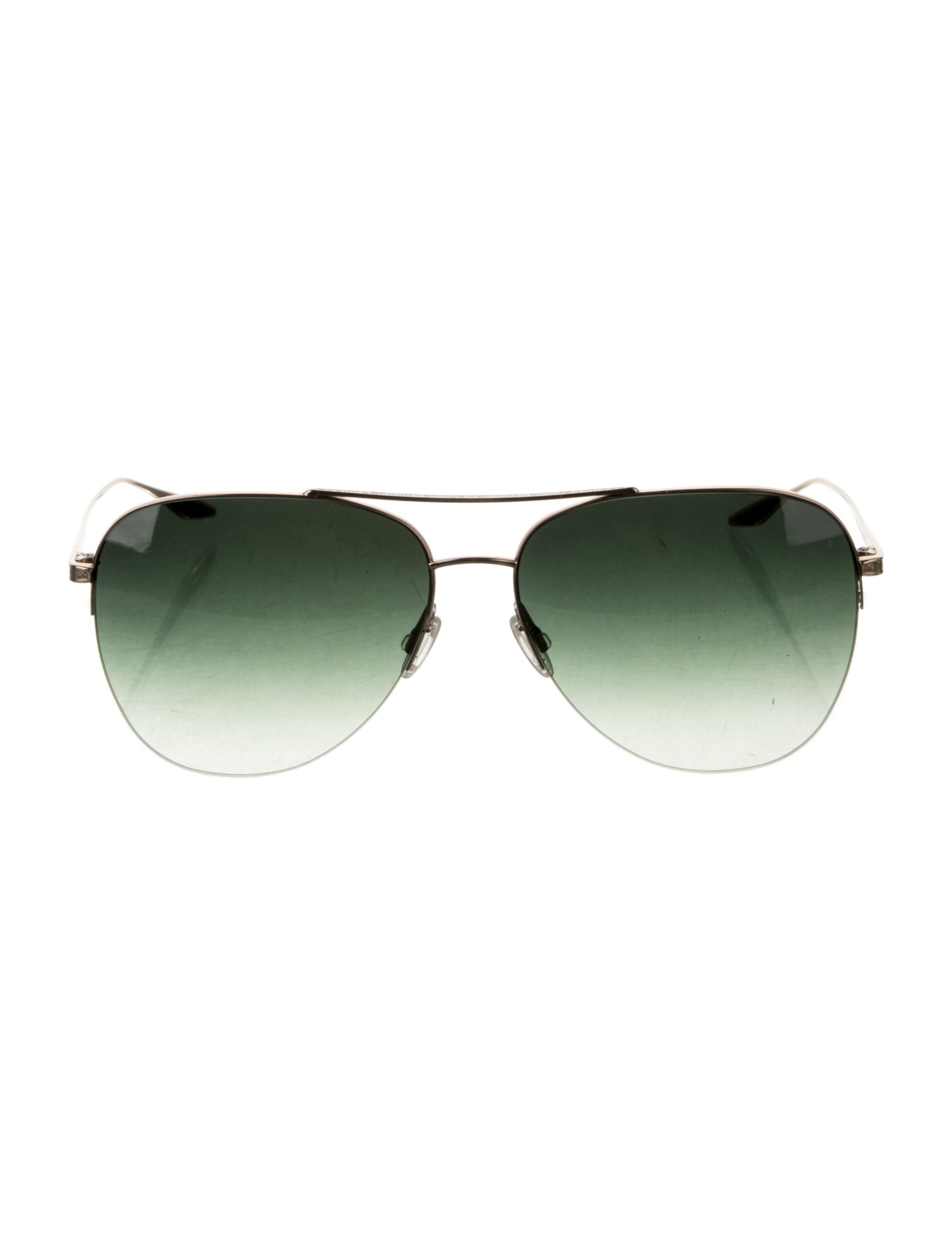 Barton Perreira Aviator Gradient Sunglasses