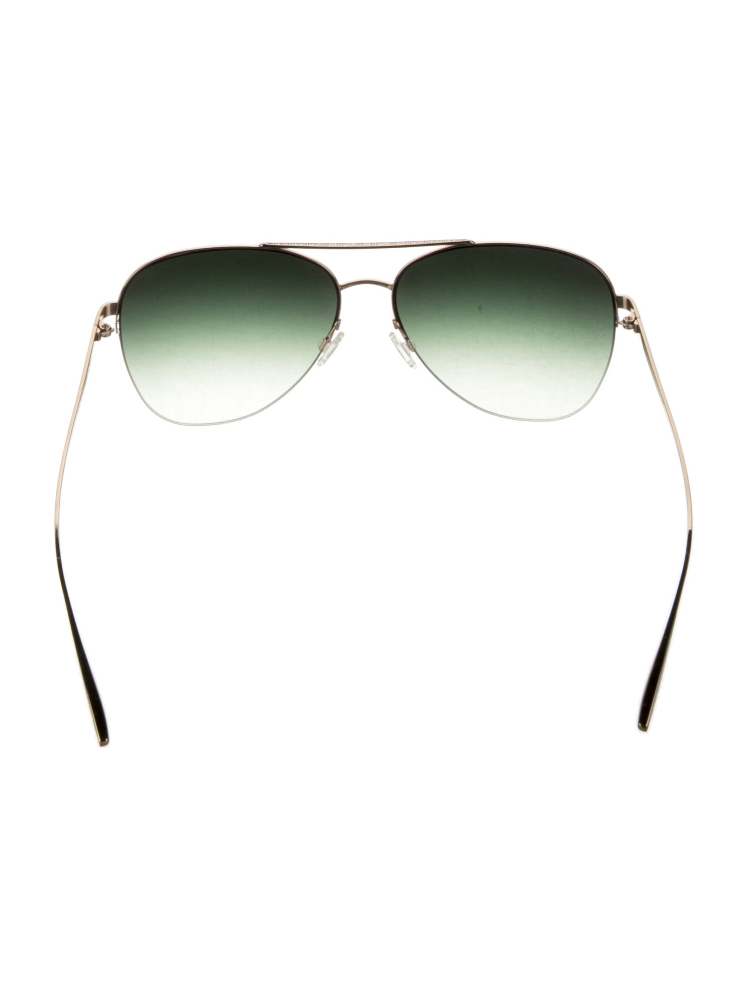 Barton Perreira Aviator Gradient Sunglasses