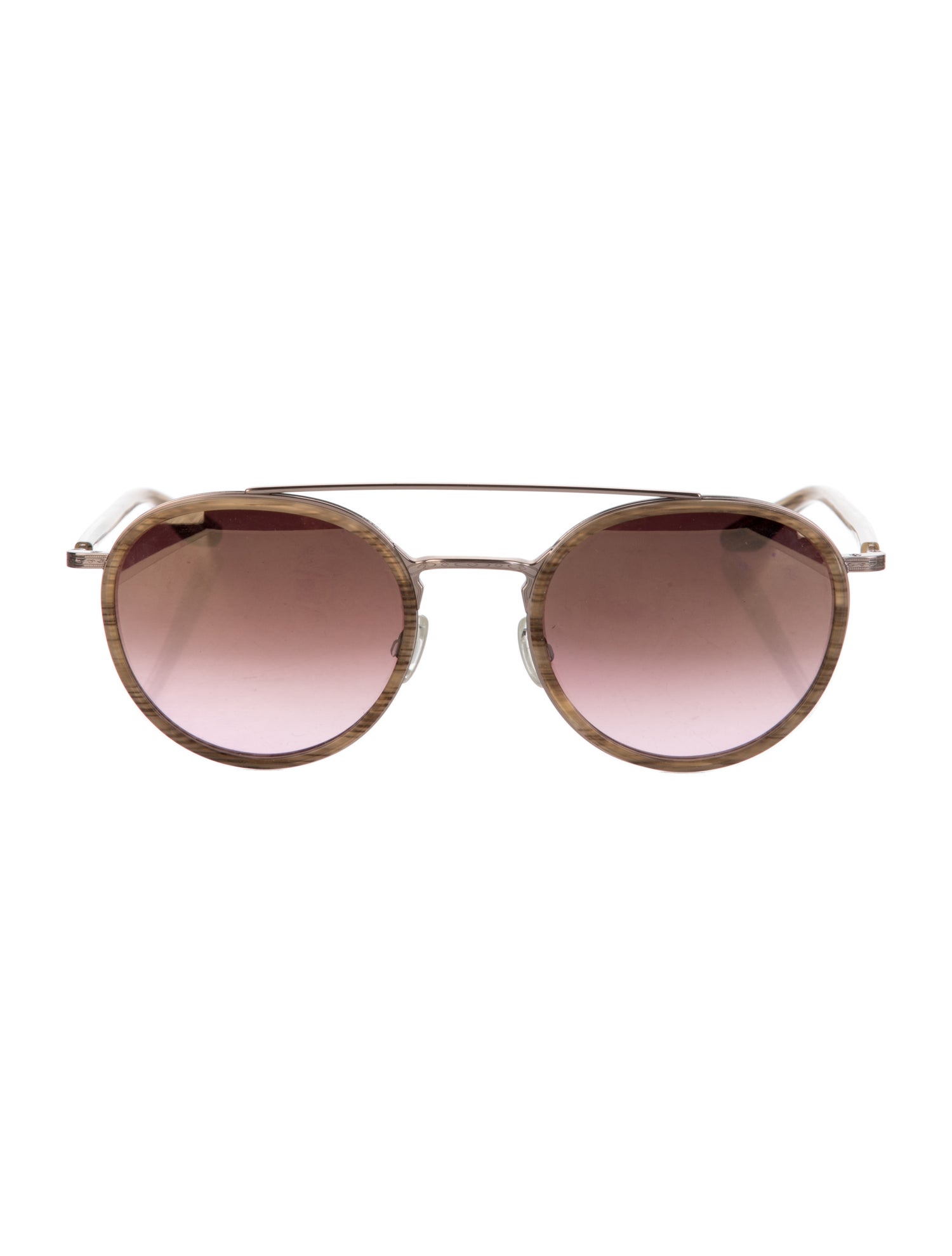 Barton Perreira Justice Round Sunglasses