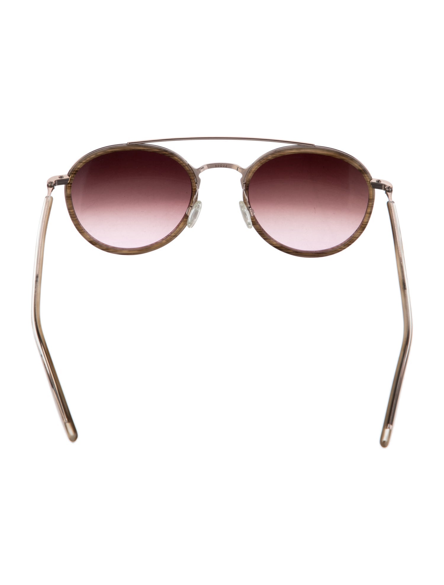 Barton Perreira Justice Round Sunglasses