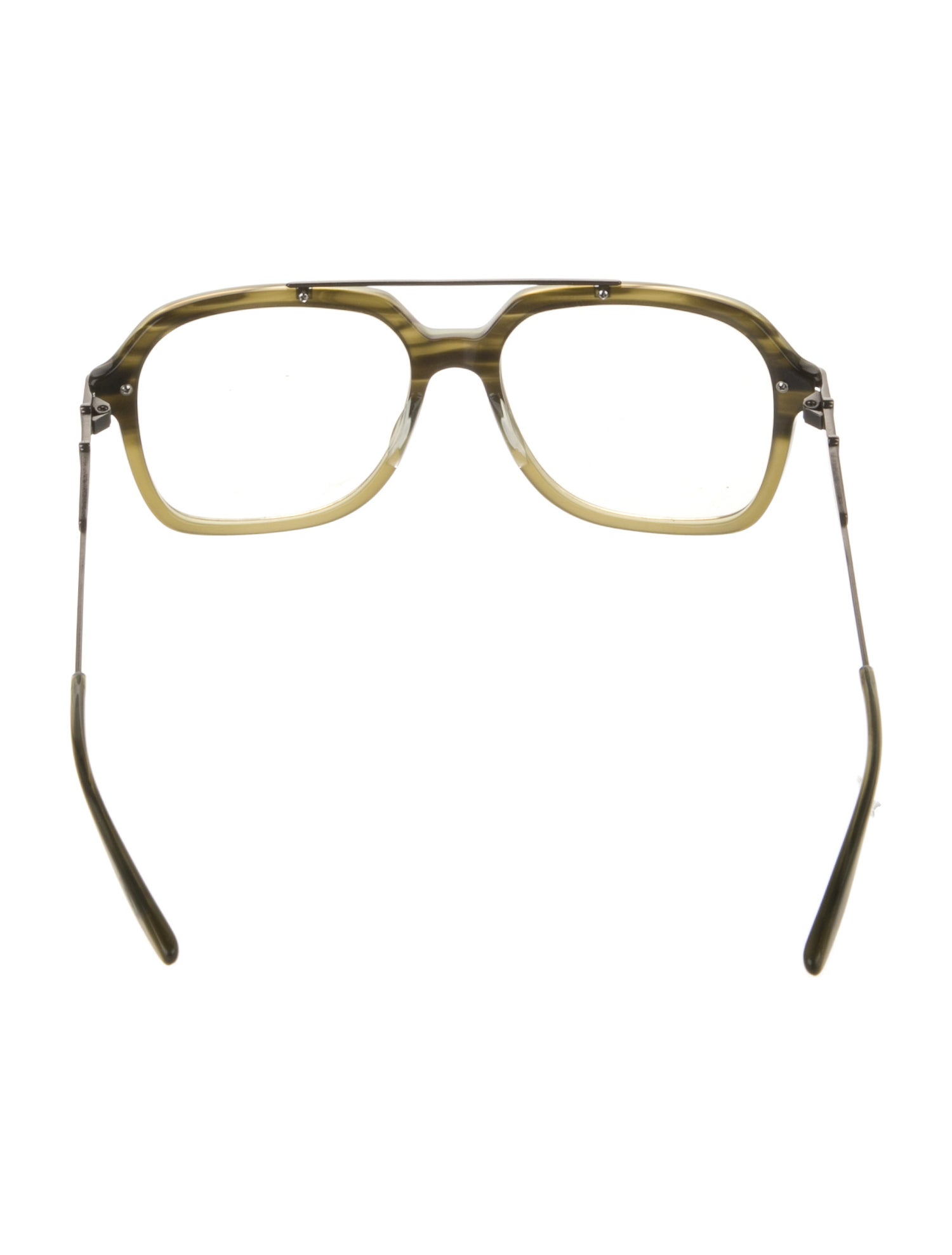 Barton Perreira Aviator Mirrored Sunglasses