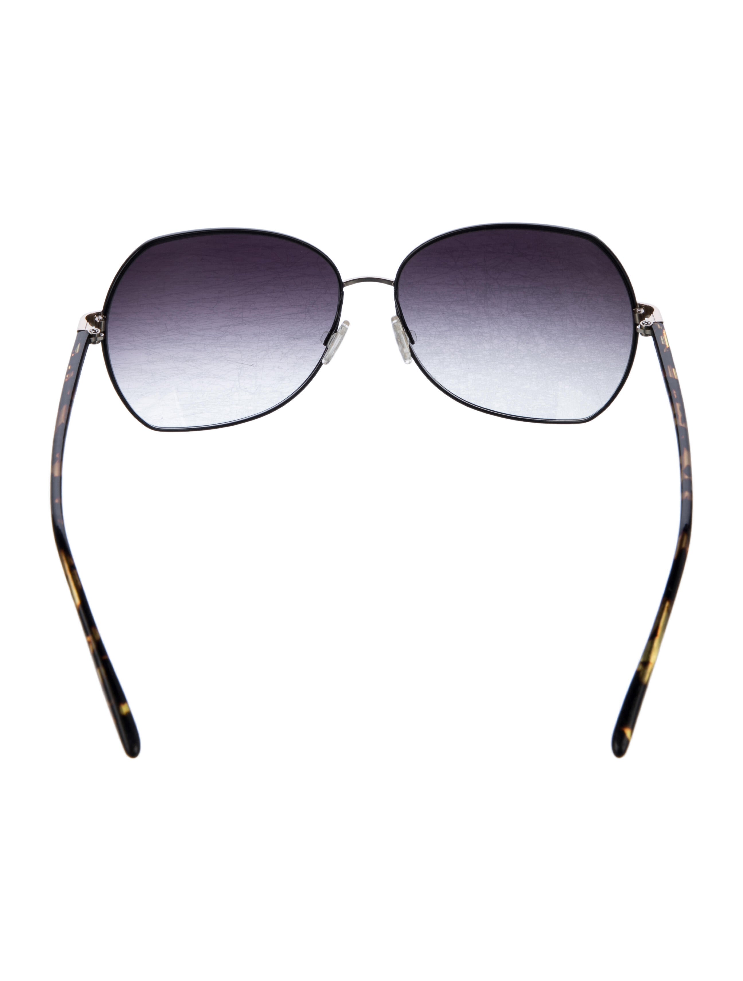 Barton Perreira Oversize Gradient Sunglasses