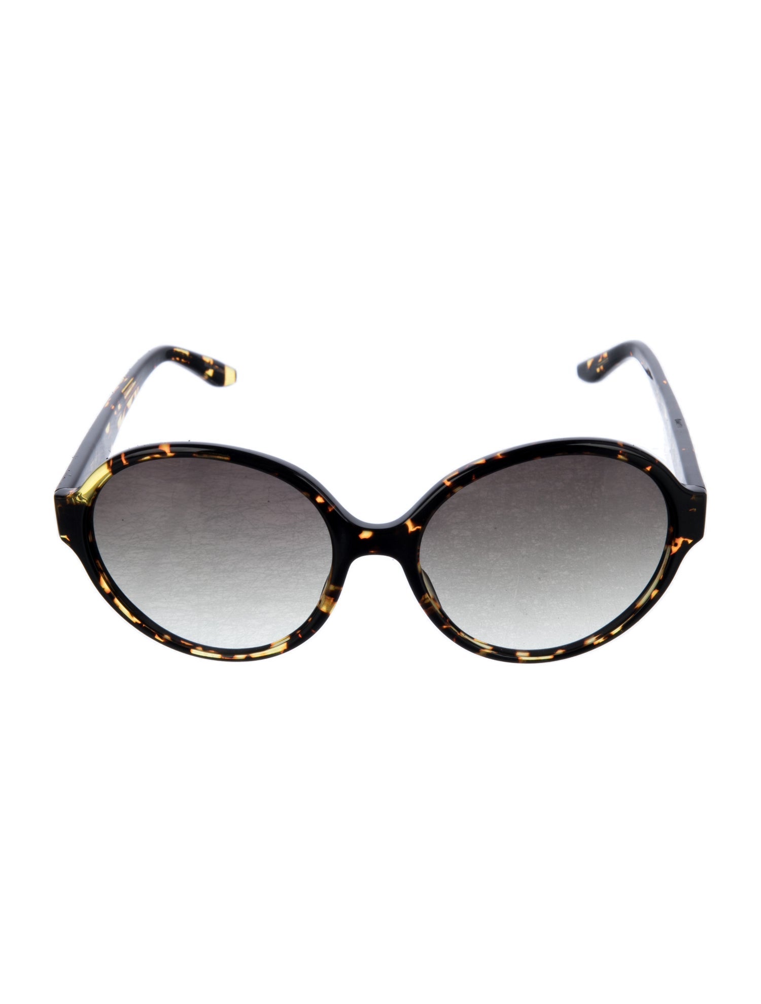 Barton Perreira Round Gradient Sunglasses