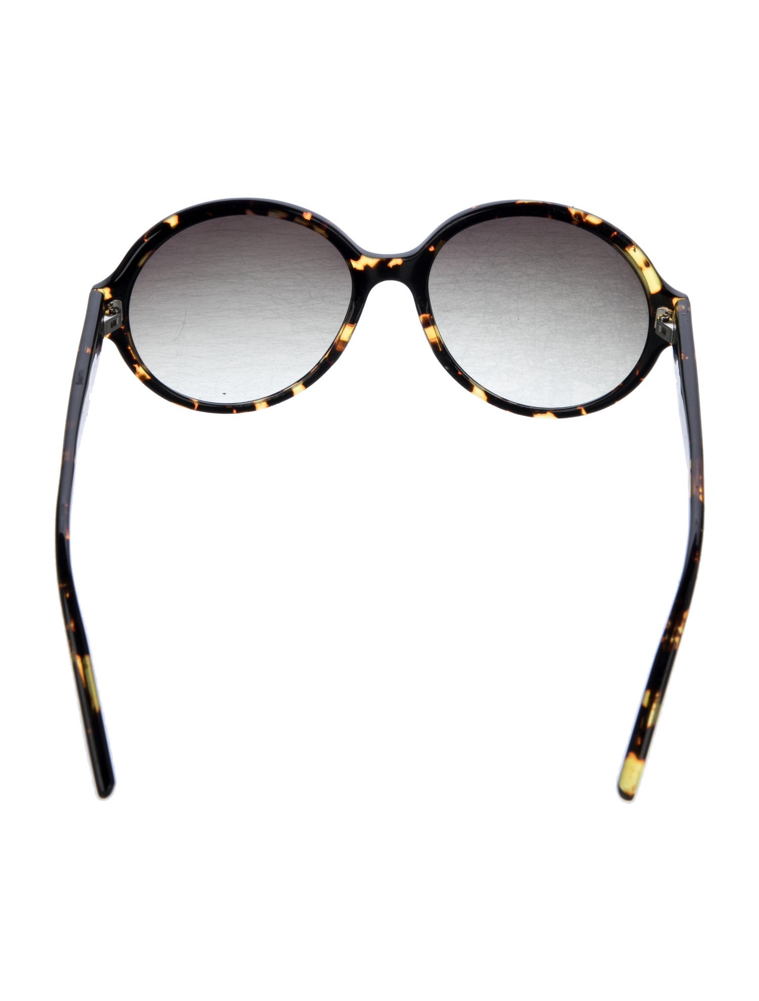 Barton Perreira Round Gradient Sunglasses