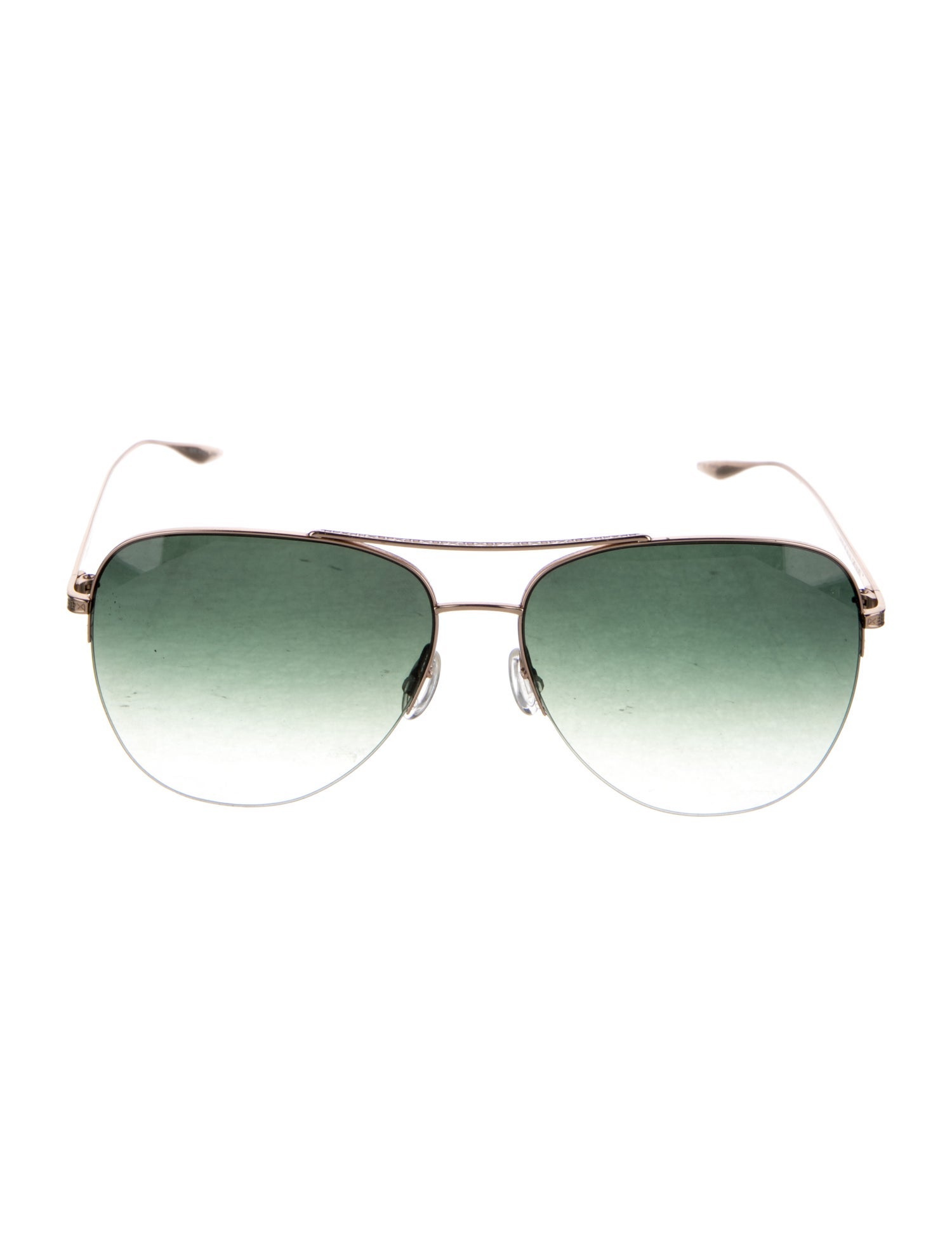Barton Perreira Aviator Gradient Sunglasses