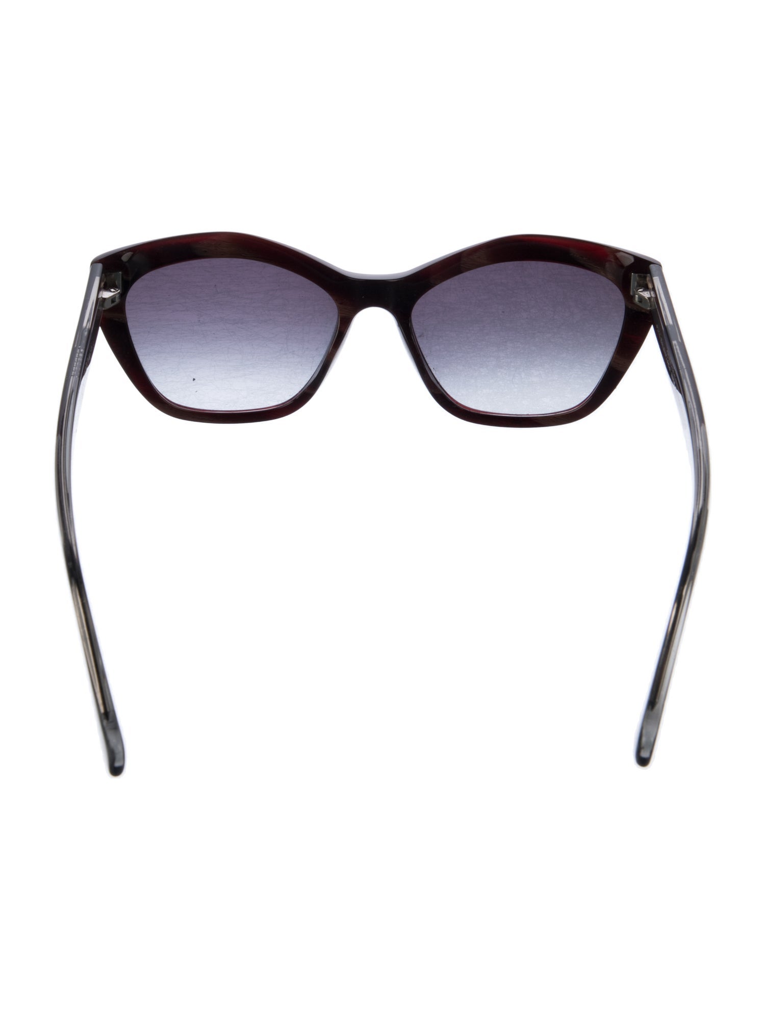 Barton Perreira Cat-Eye Gradient Sunglasses