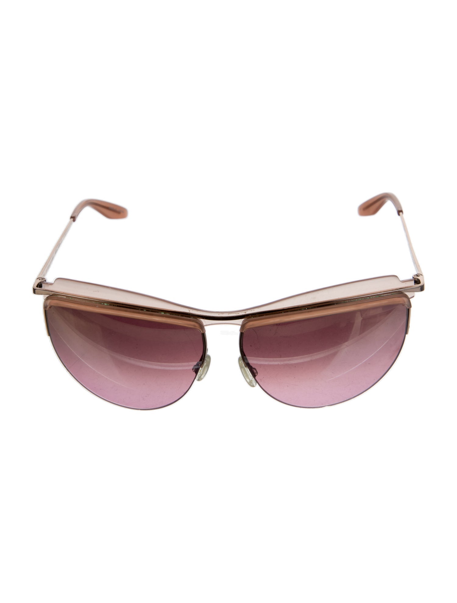 Barton Perreira Cat-Eye Gradient Sunglasses