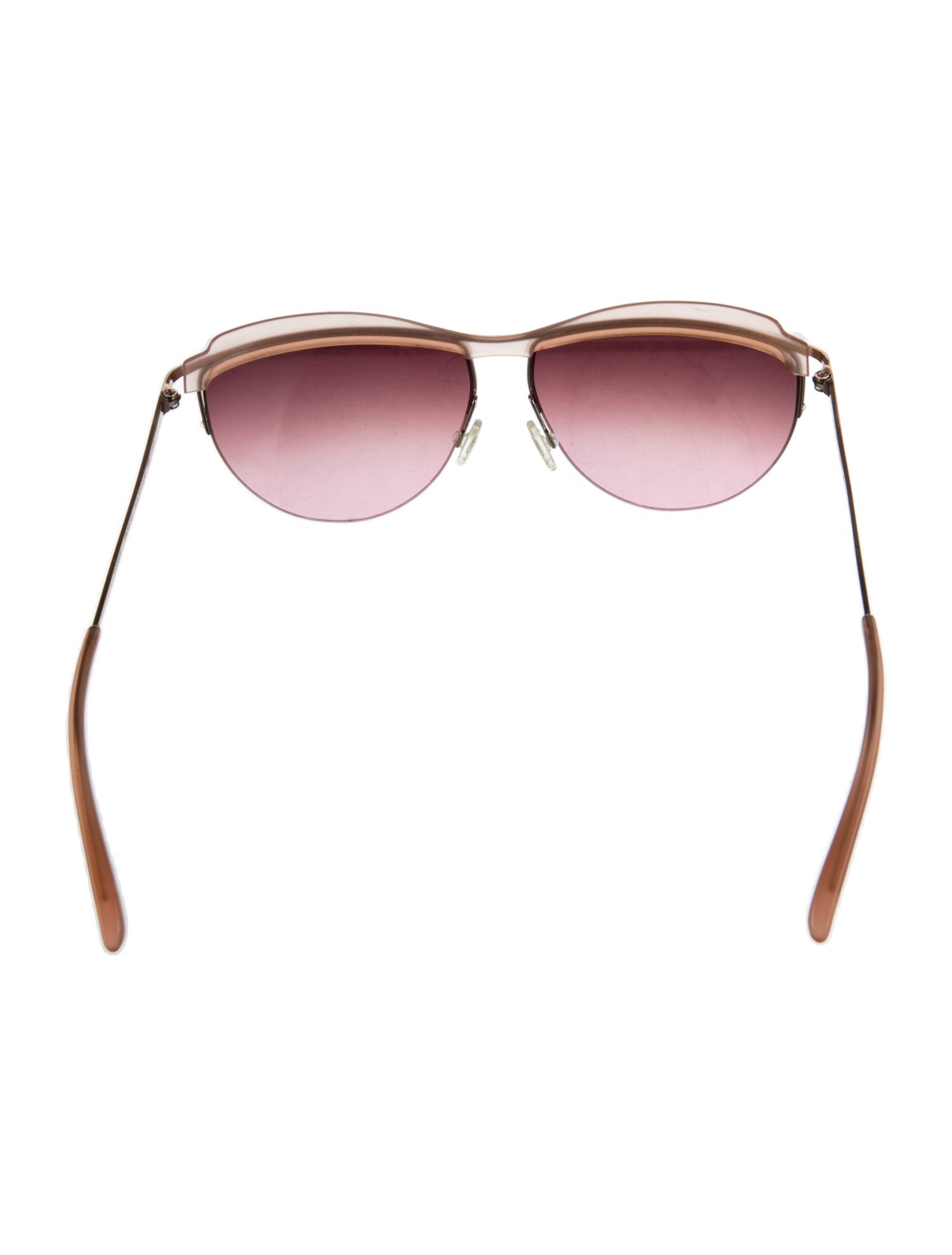 Barton Perreira Cat-Eye Gradient Sunglasses