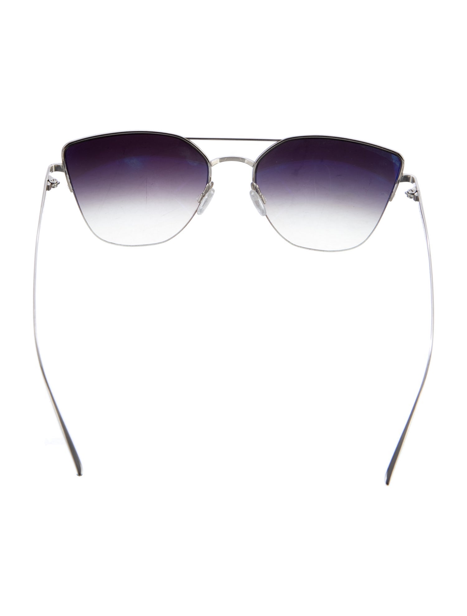 Barton Perreira Cat-Eye Mirrored Sunglasses