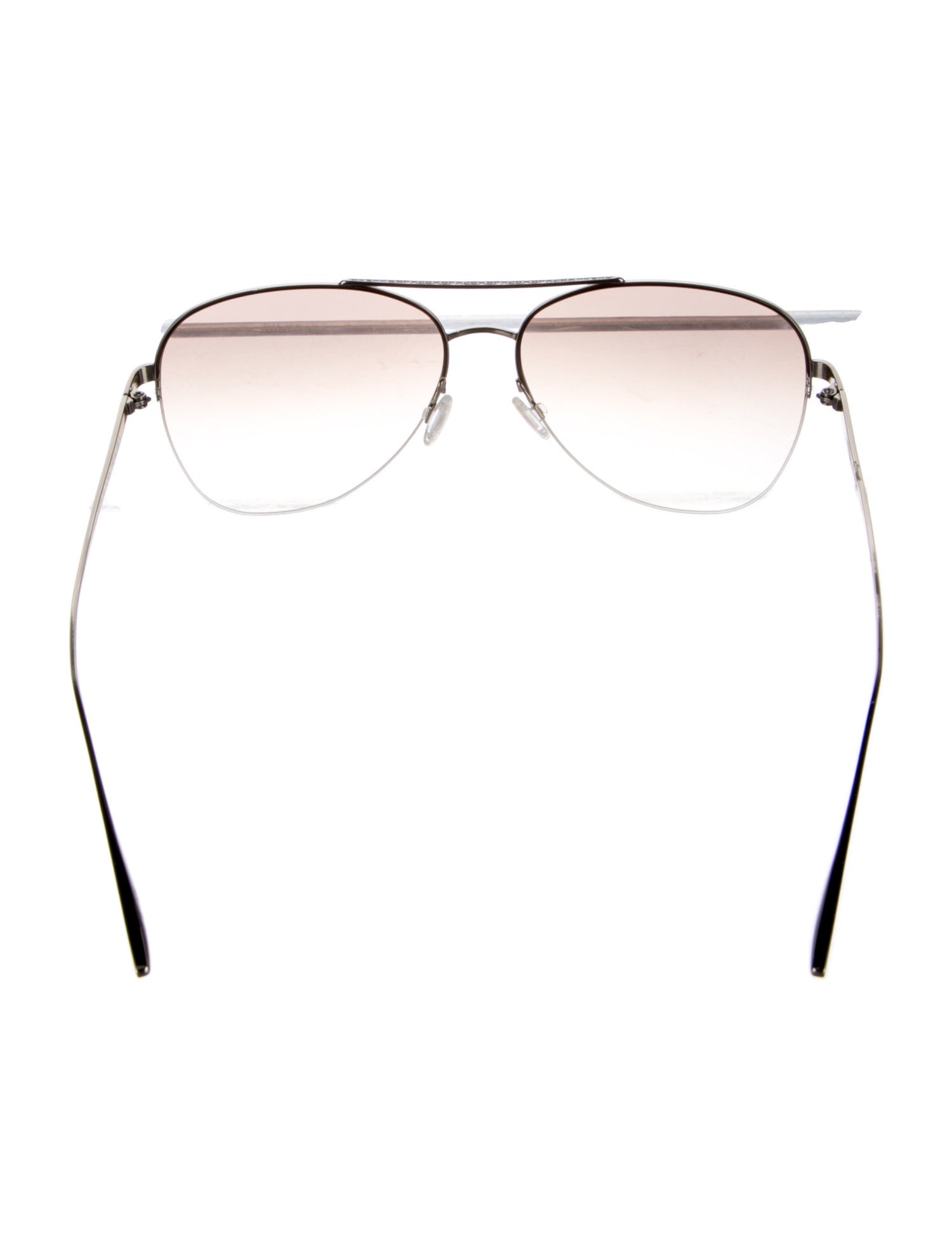 Barton Perreira Aviator Gradient Sunglasses