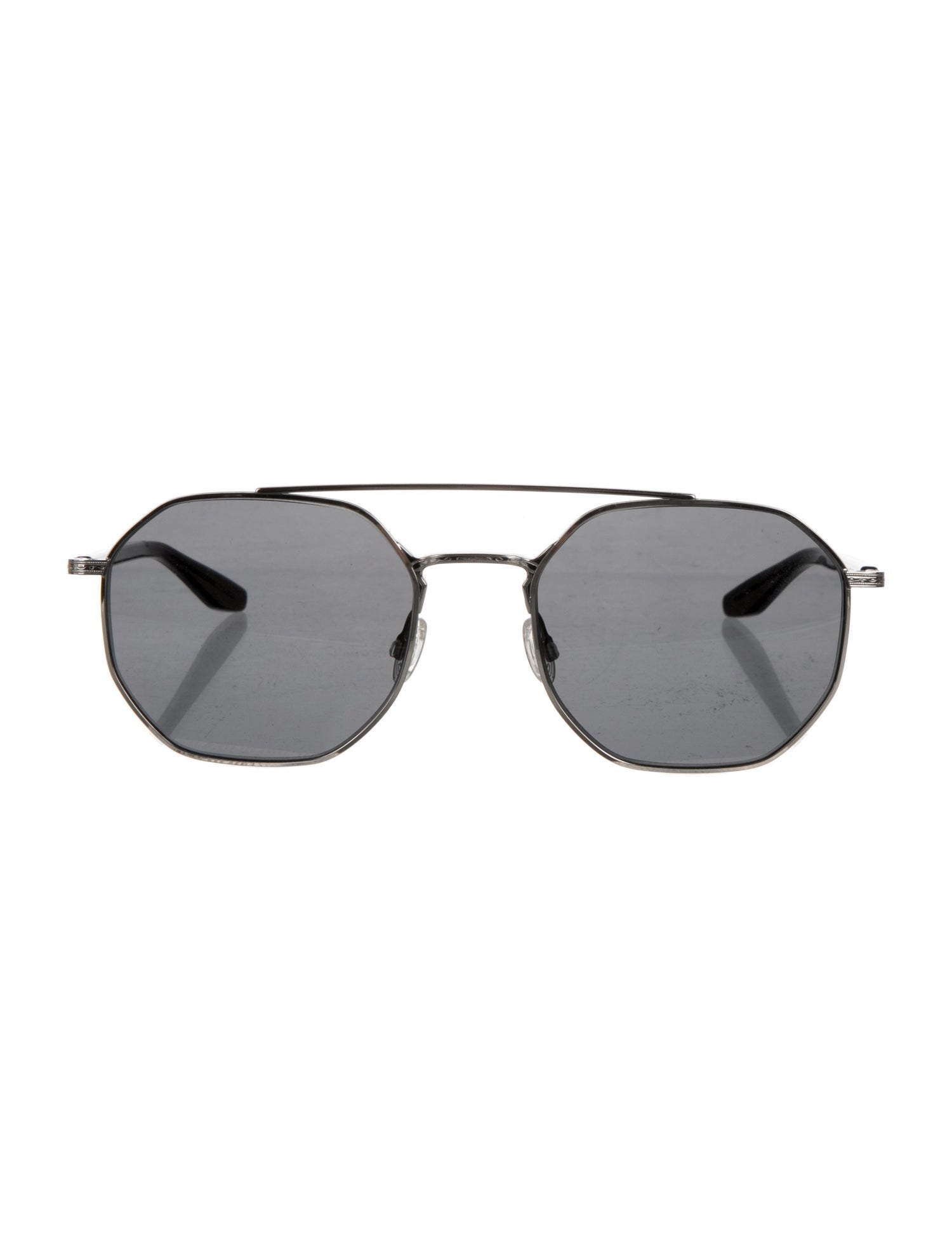 Barton Perreira Aviator Tinted Sunglasses