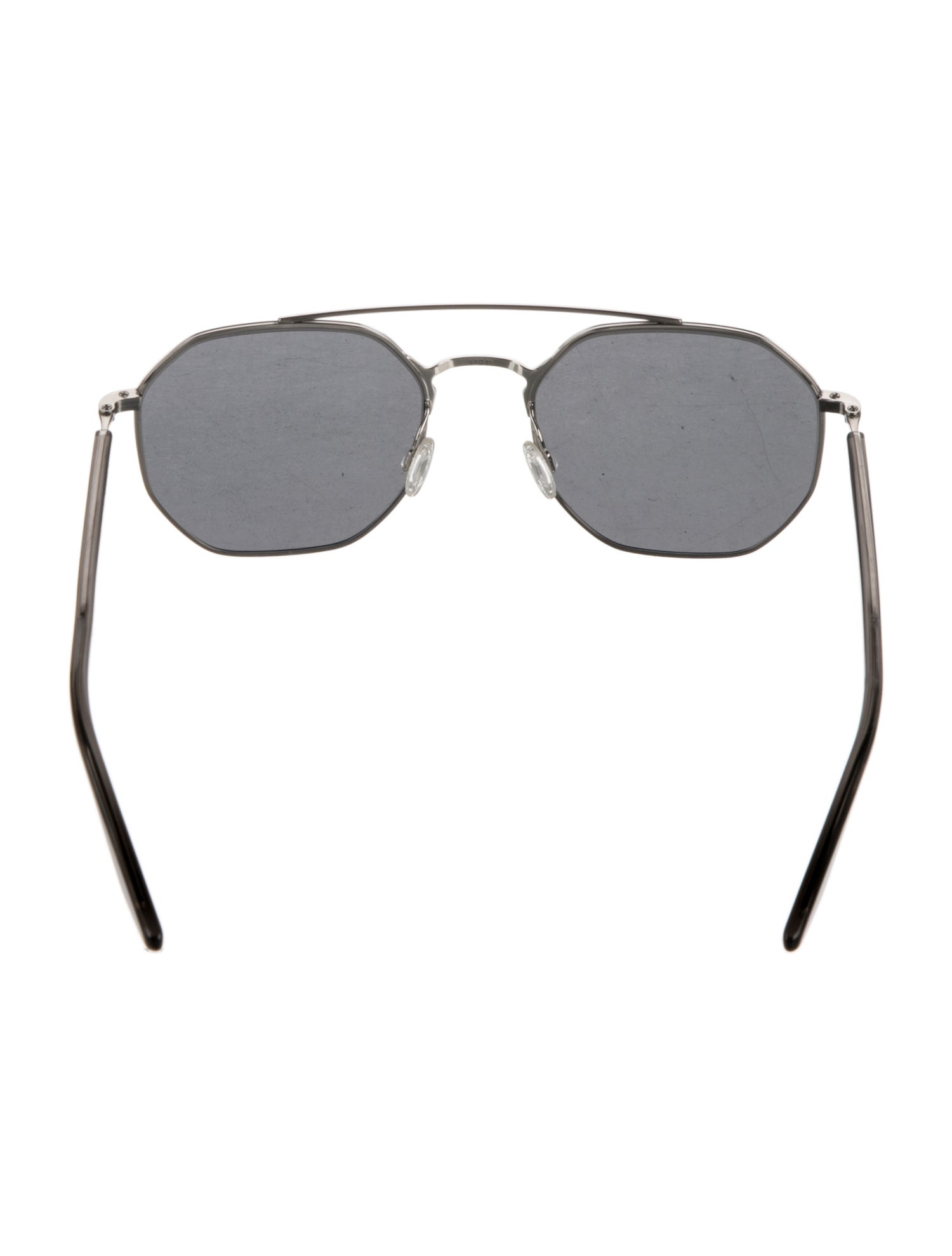 Barton Perreira Aviator Tinted Sunglasses