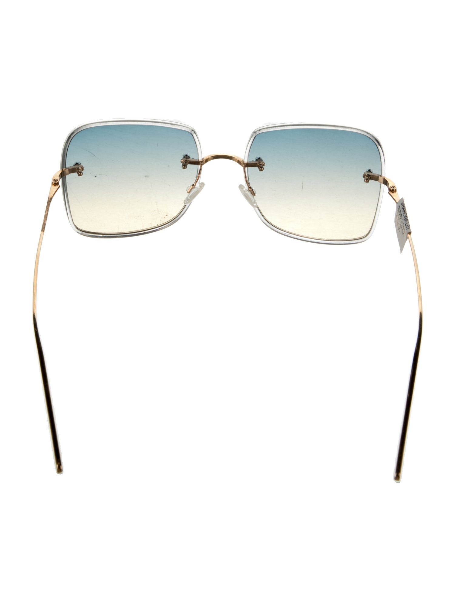 Barton Perreira Oversize Gradient Sunglasses