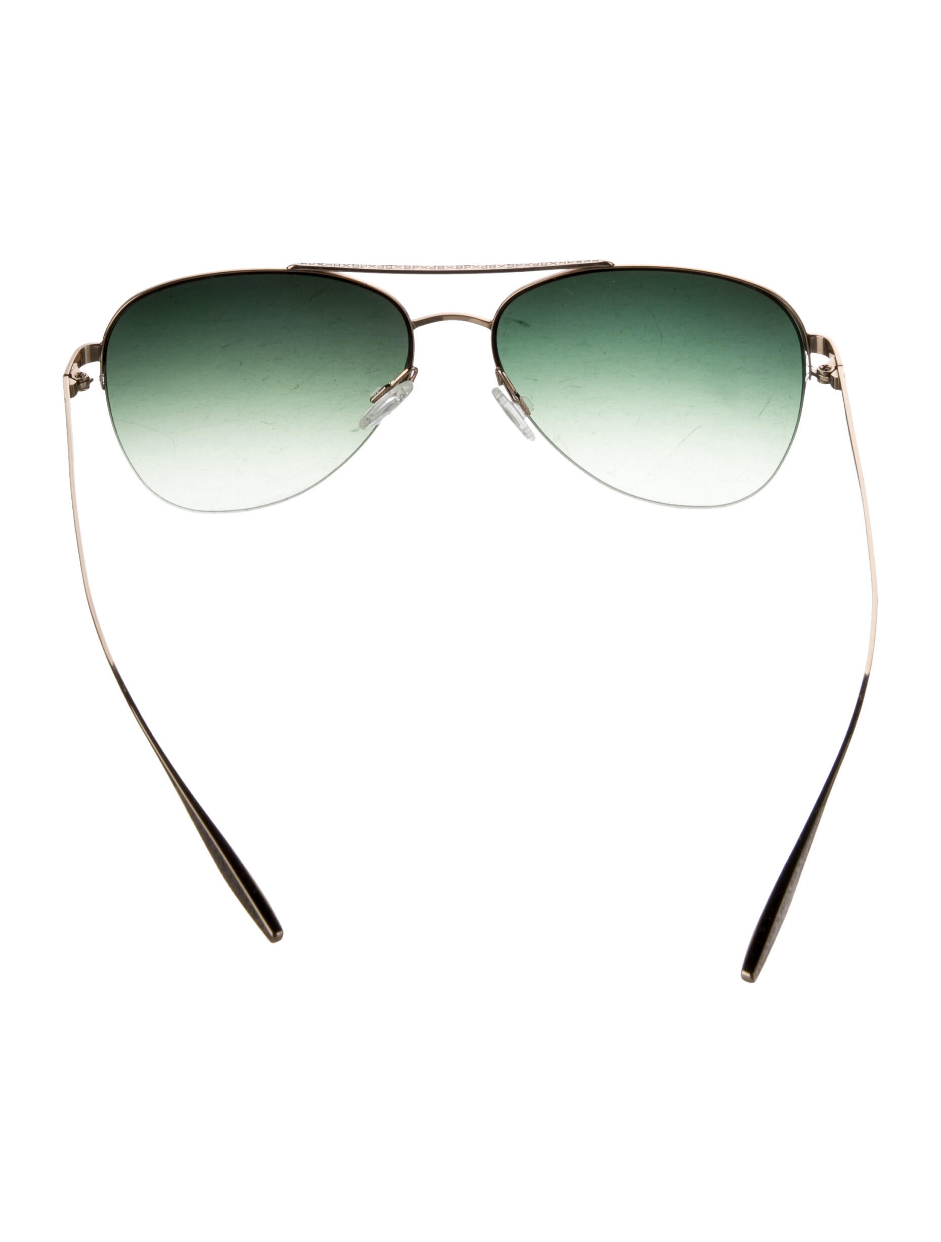 Barton Perreira Aviator Gradient Sunglasses