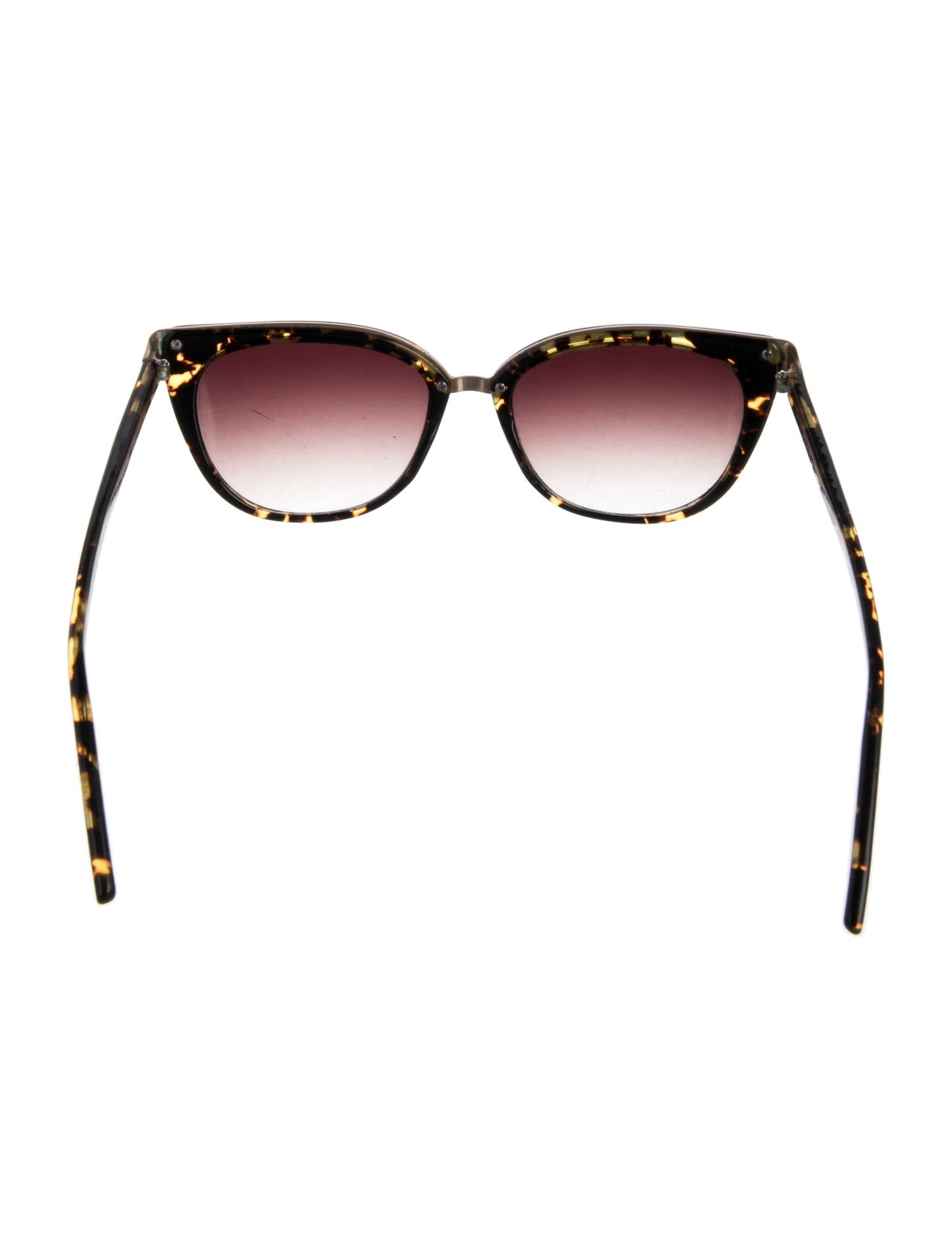 Barton Perreira Cat-Eye Gradient Sunglasses