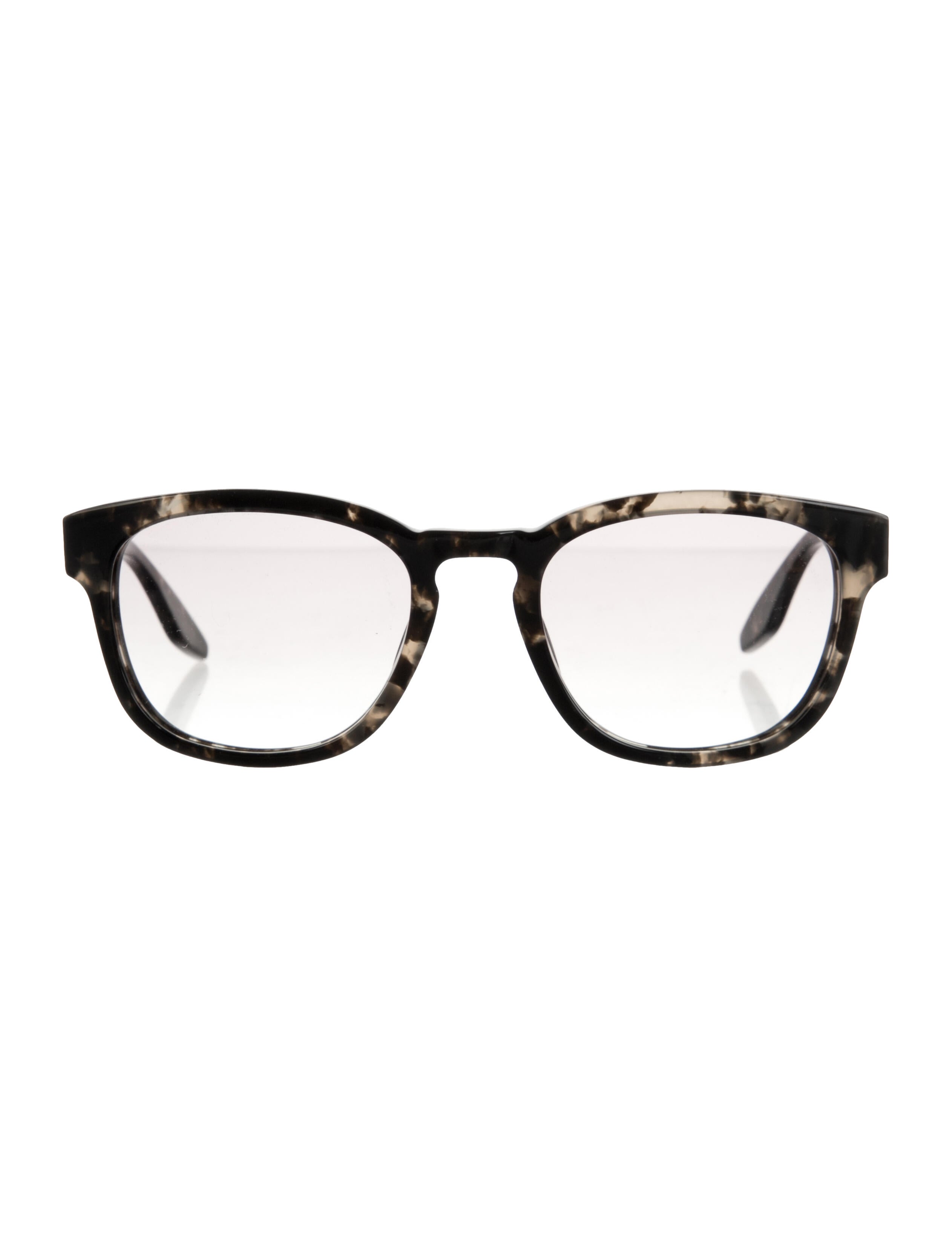 Barton Perreira Round Gradient Sunglasses