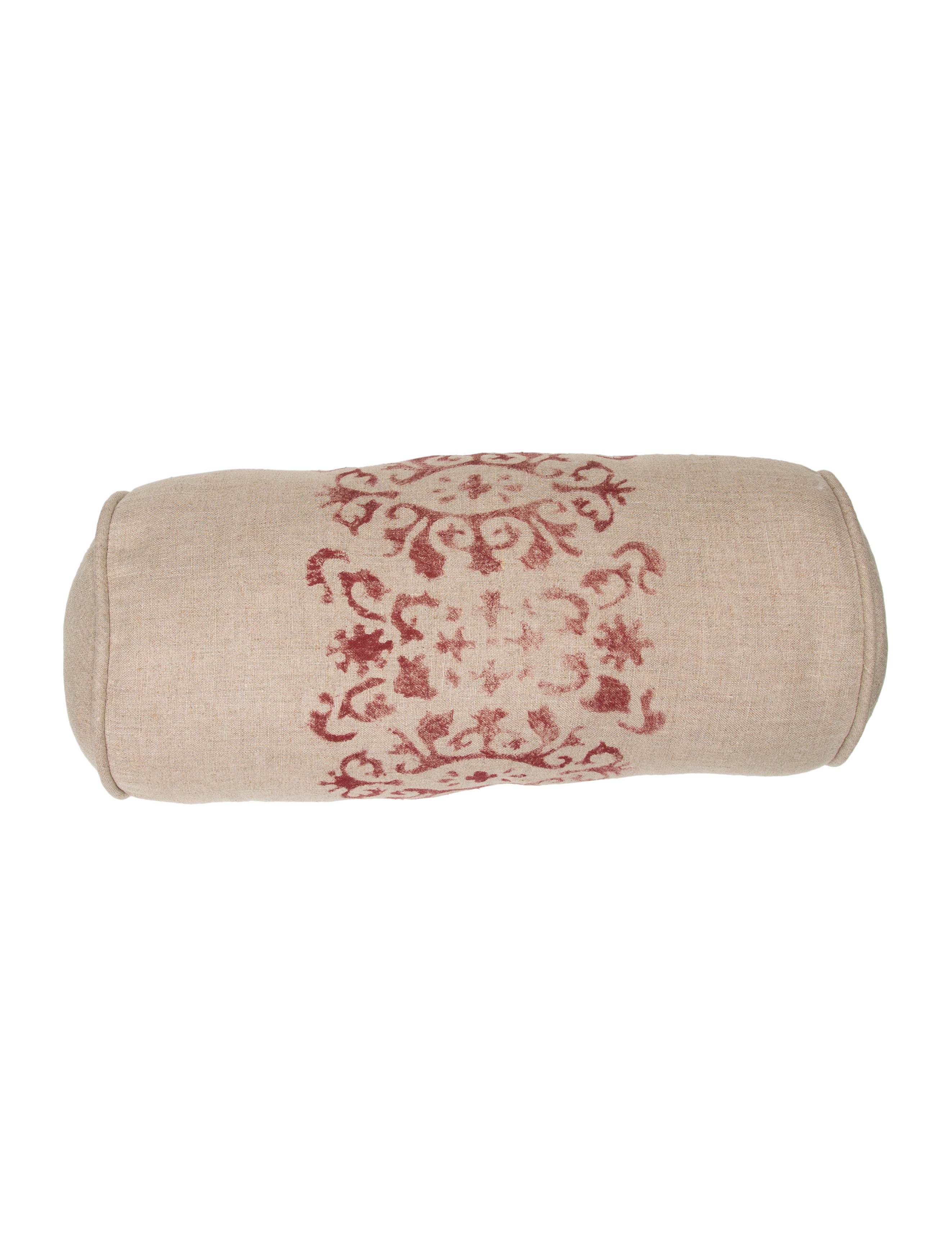 Painted Bolster Pillow Bedding And Bath Bar20433 painted bolster pillow bedding and bath bar20433