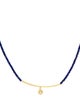 Barbara Heinrich Studio 18K Diamond & Lapis Bar Necklace