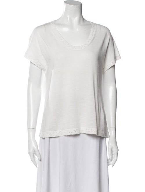 Barrie Cashmere Scoop Neck Sweater